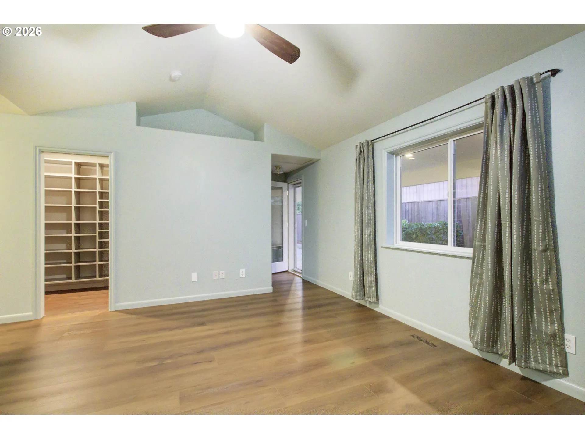 Owner's Suite Bedroom-Vaulted Ceilings