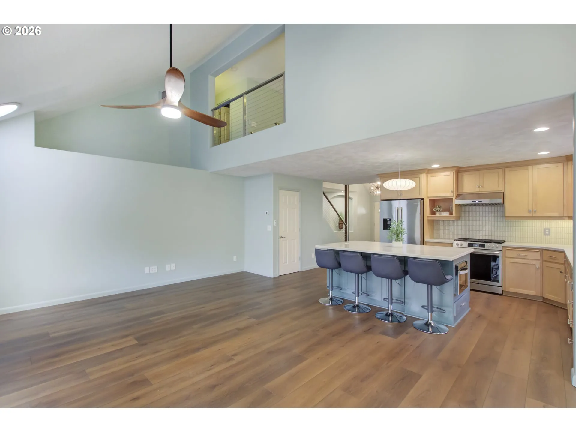Living Room-Vaulted Ceilings
