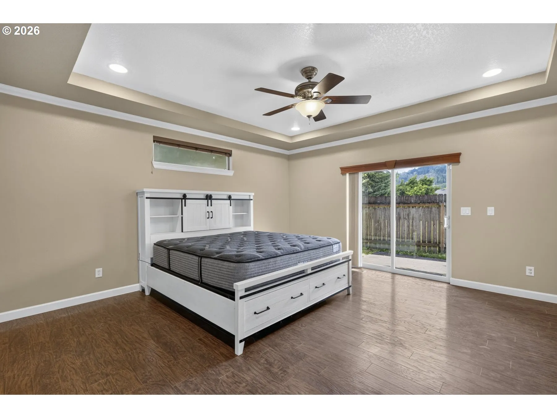 Bedroom, Owner's Suite-Coffered Ceilings