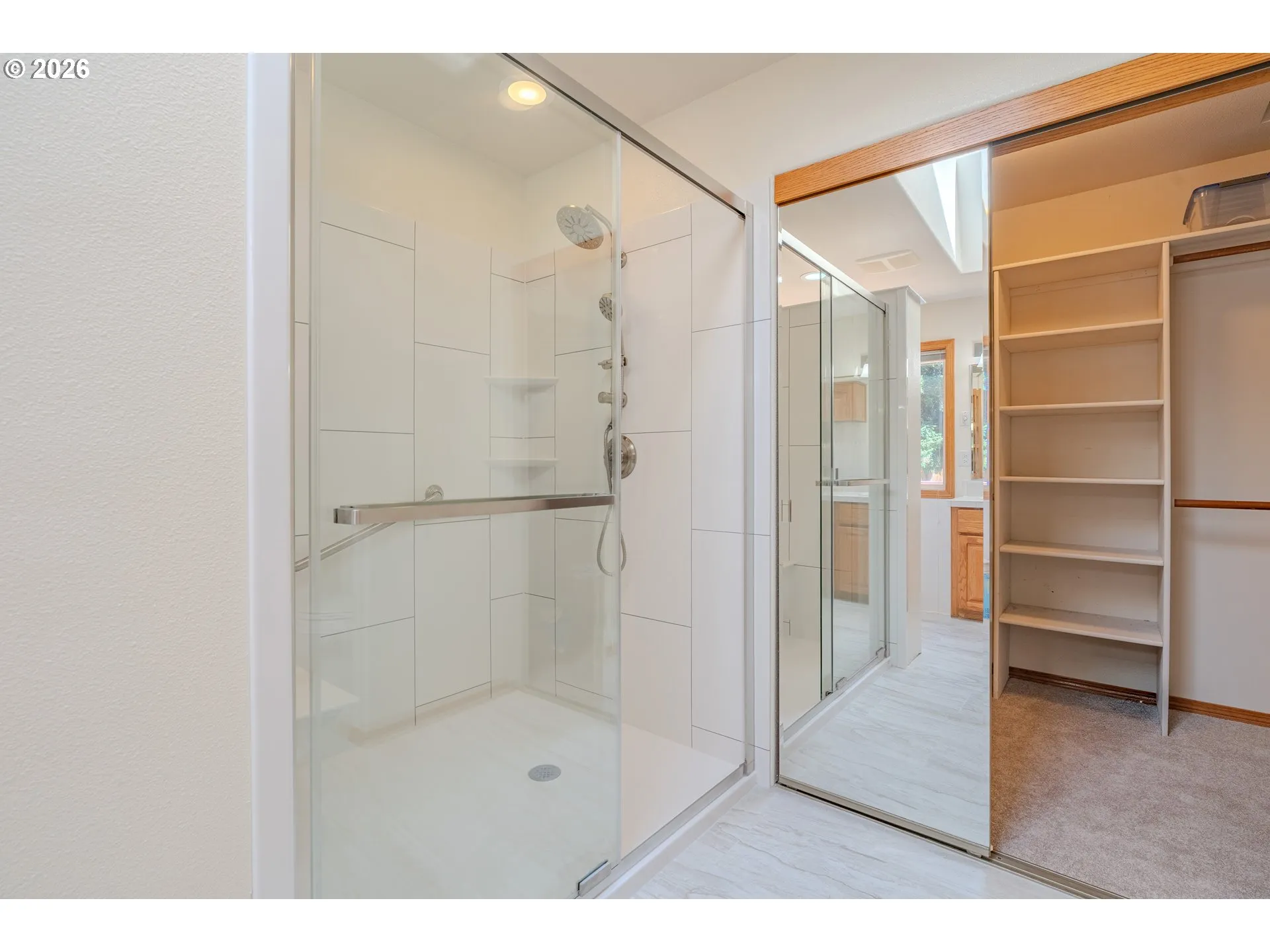 Attached Bathroom #1-Walk-In Closet