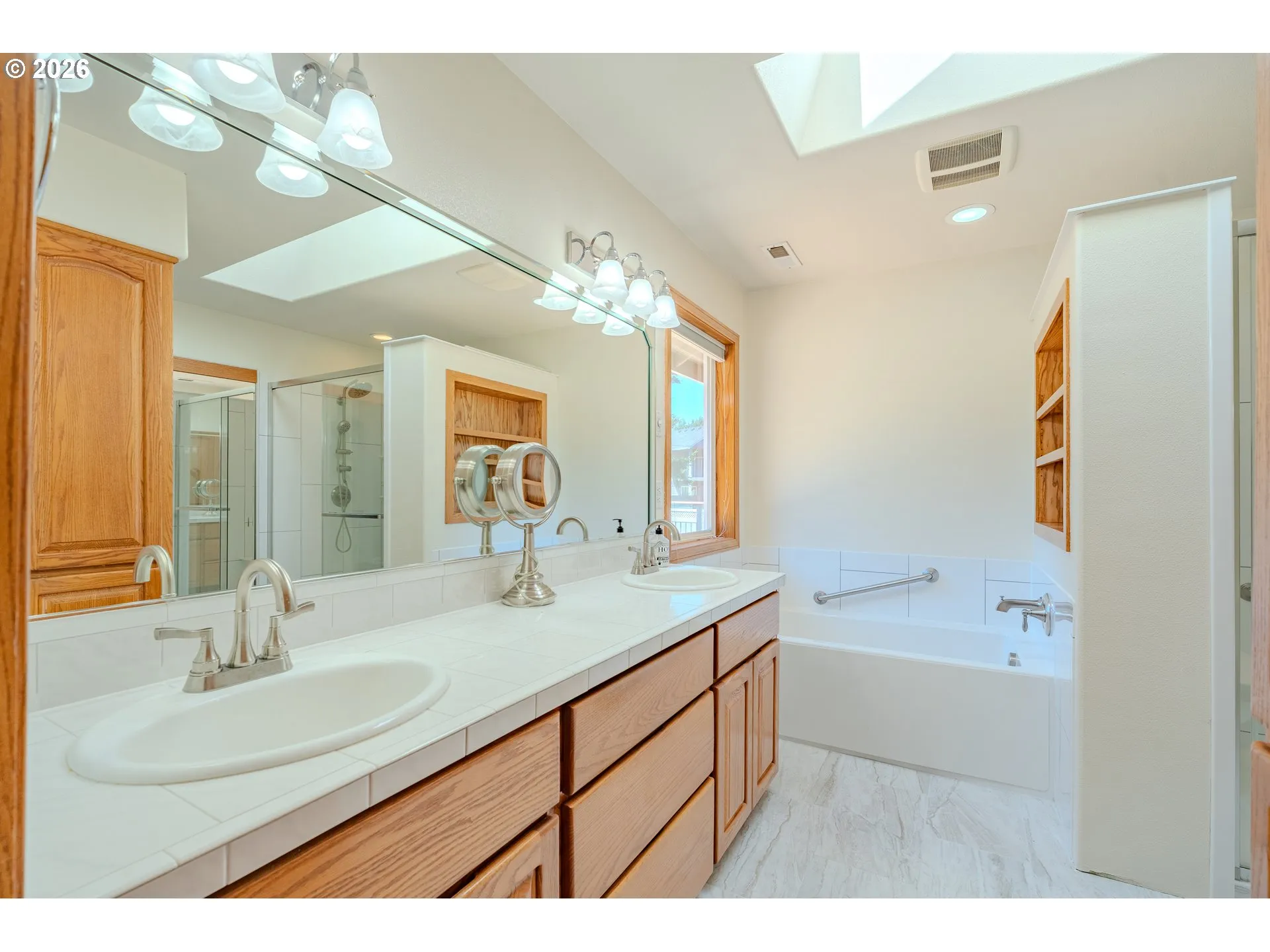 Attached Bathroom #1-Double Sinks
