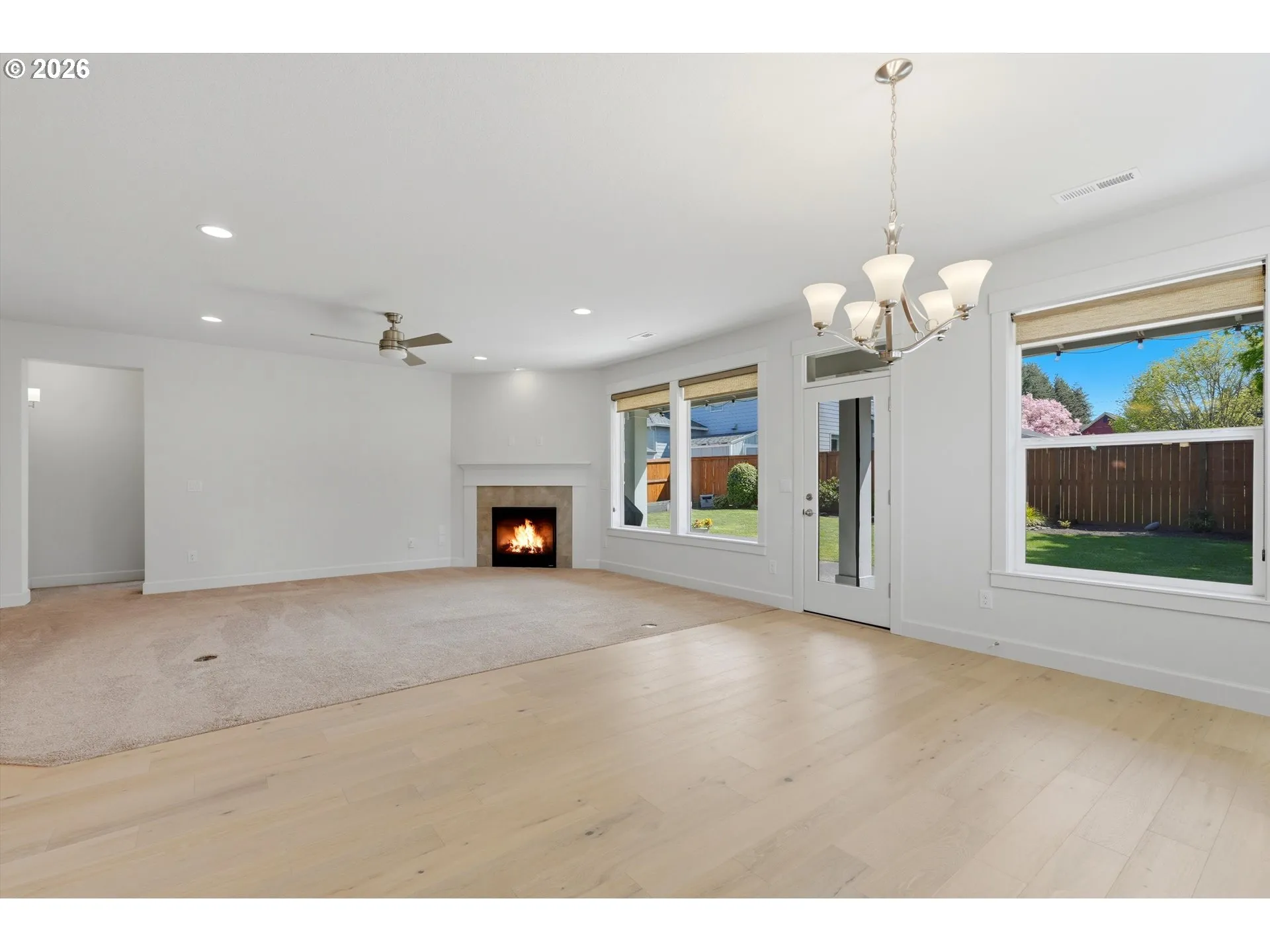 Living Room-Fireplace