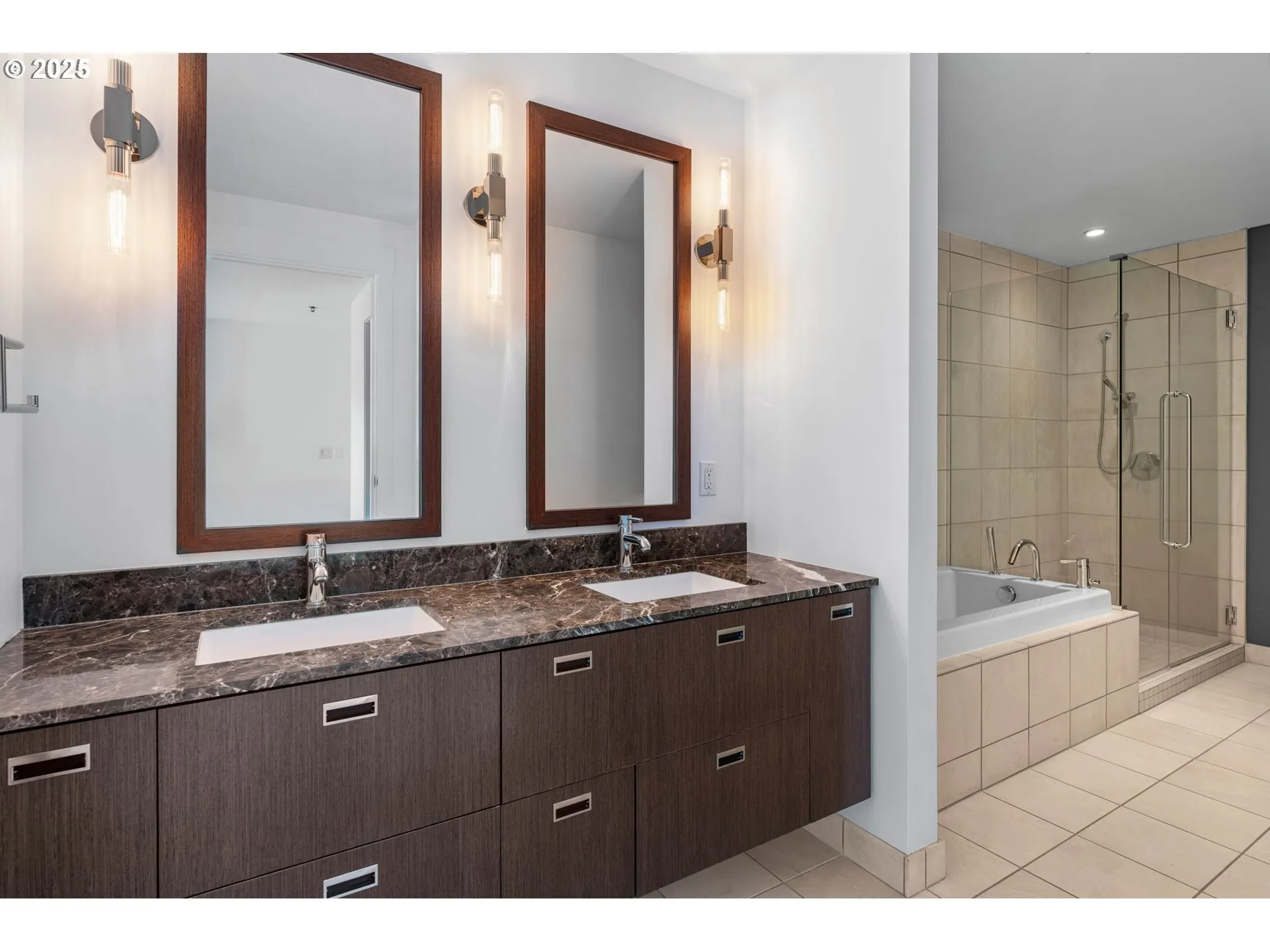 Bathroom, Attached-Double Sinks