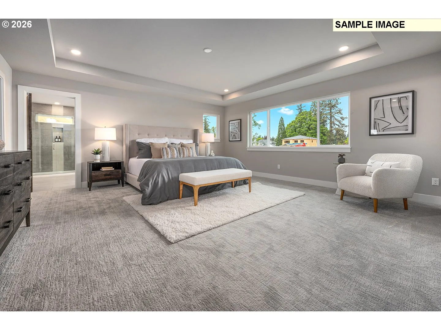 Bedroom, Owner's Suite-Upper