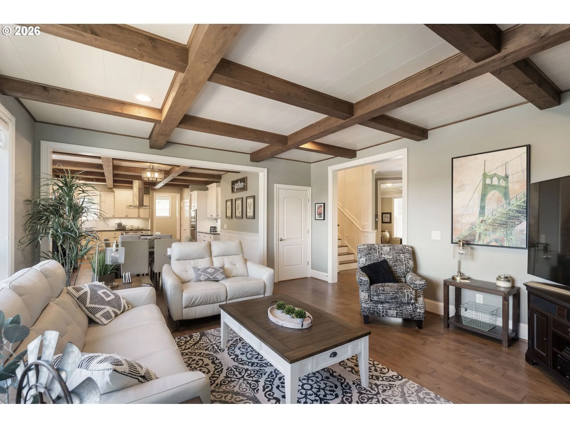 Living Room-View From