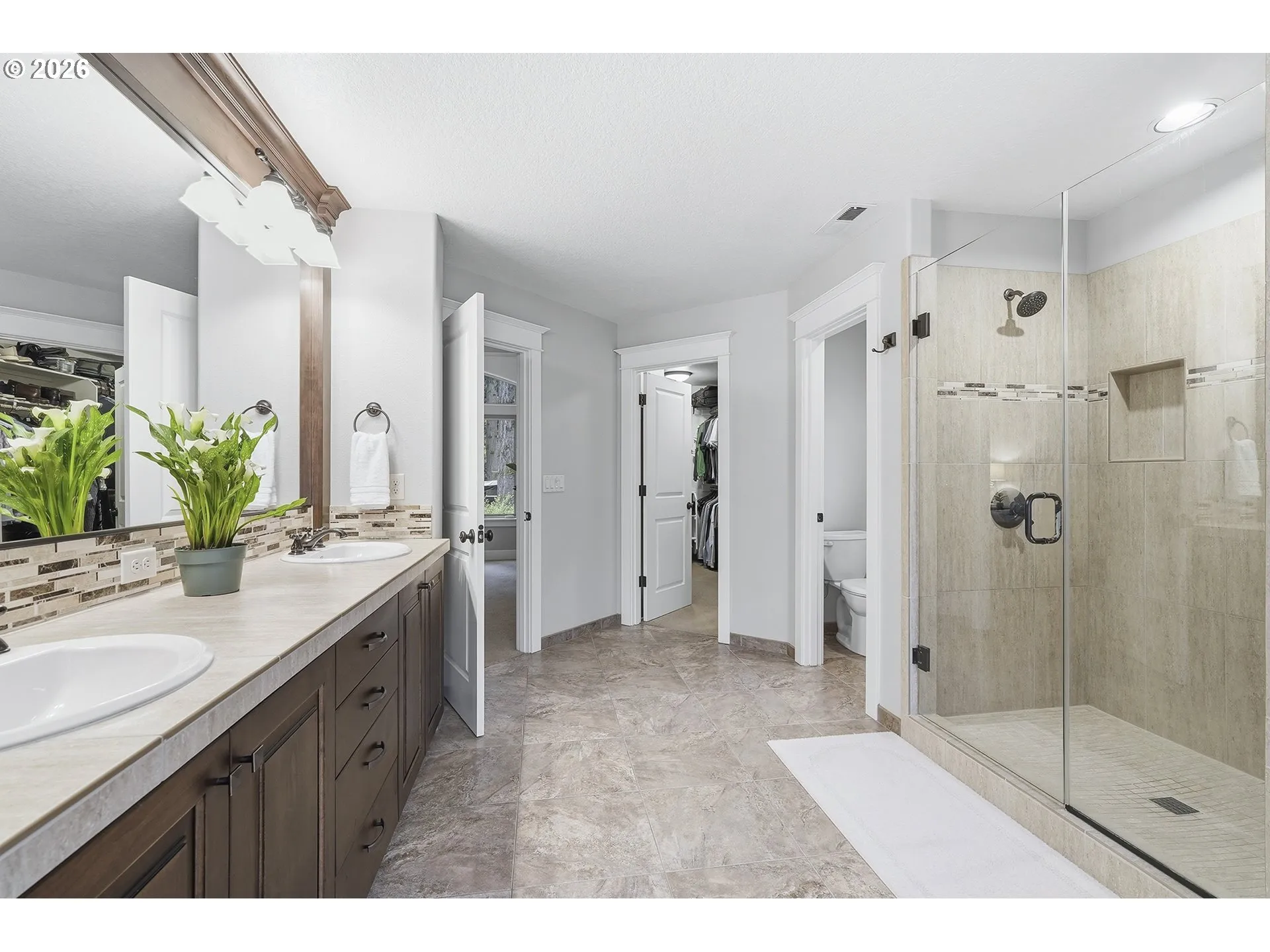 Bathroom, Attached-Walk in Shower
