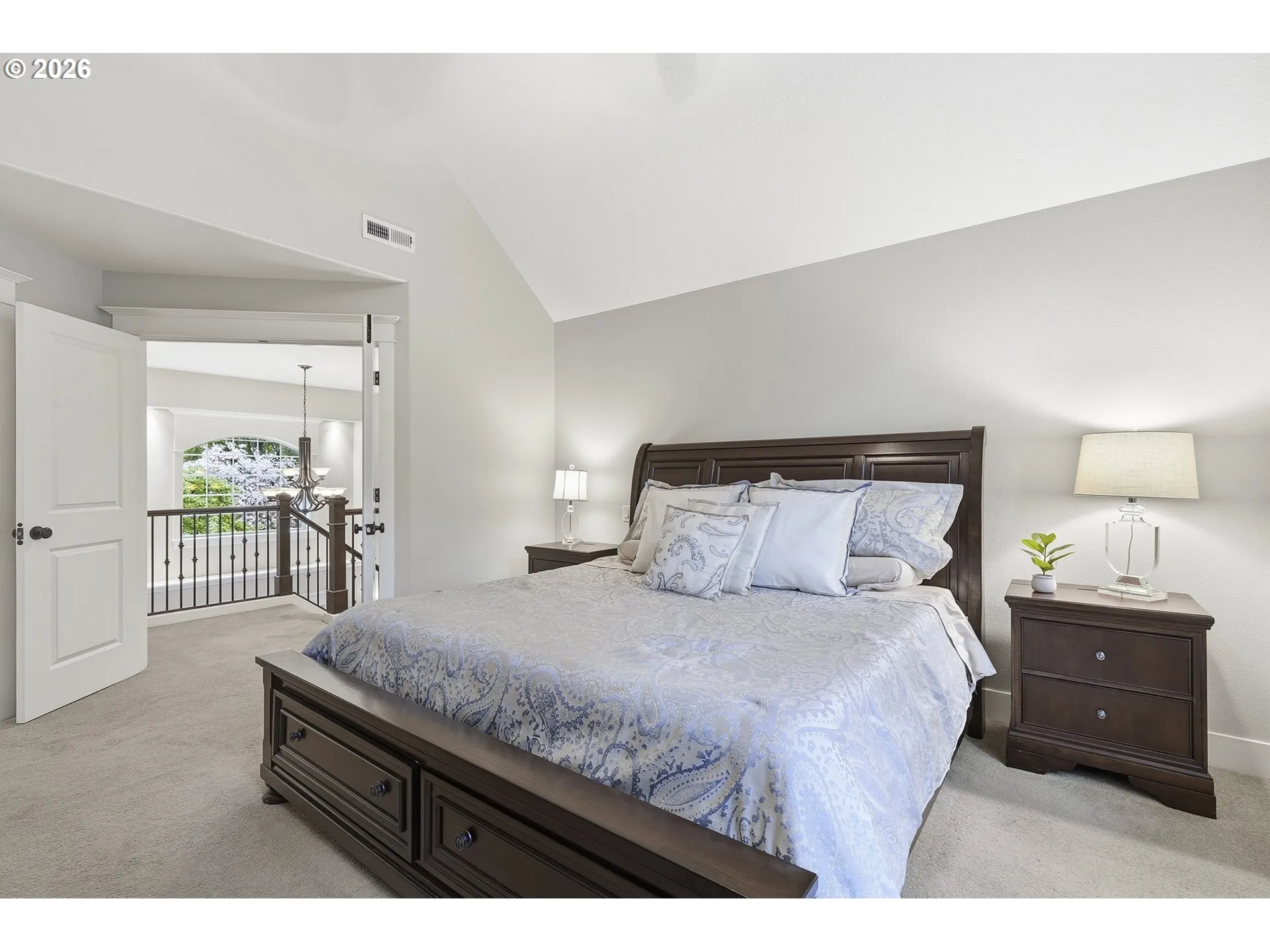 Primary Bedroom-Vaulted Ceilings