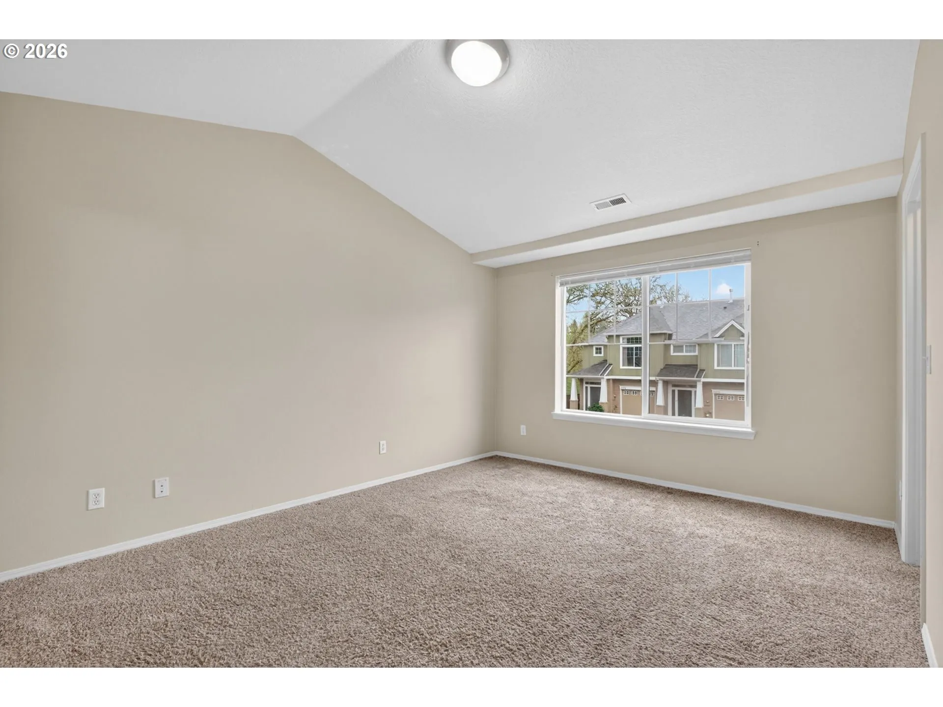 Primary Bedroom-Vaulted Ceilings