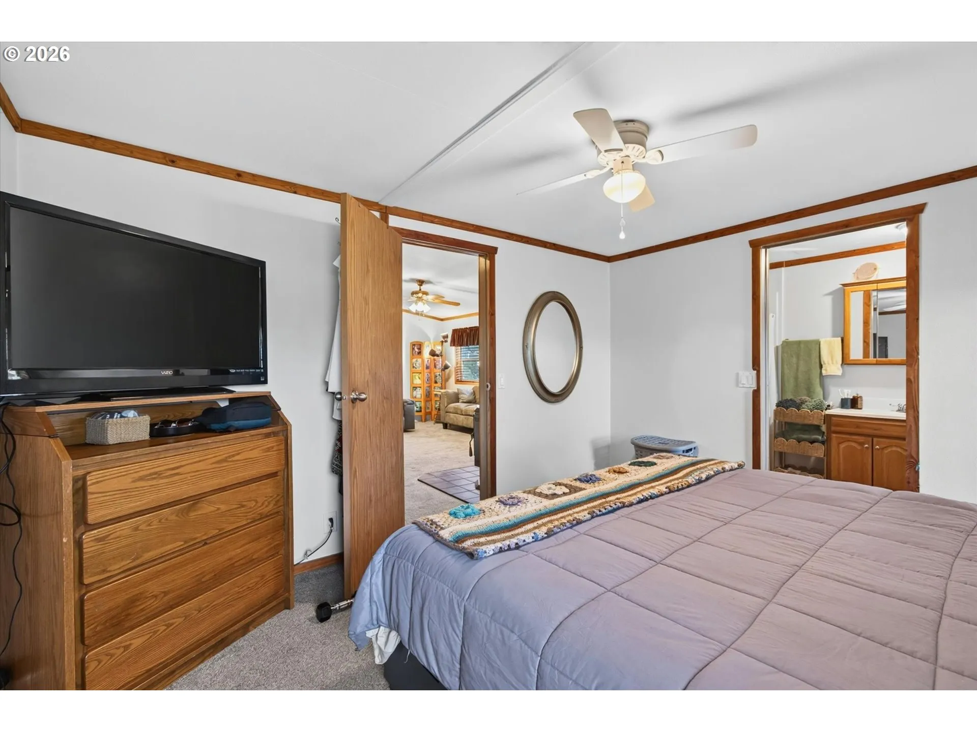 Primary Bedroom-Attached Bathroom
