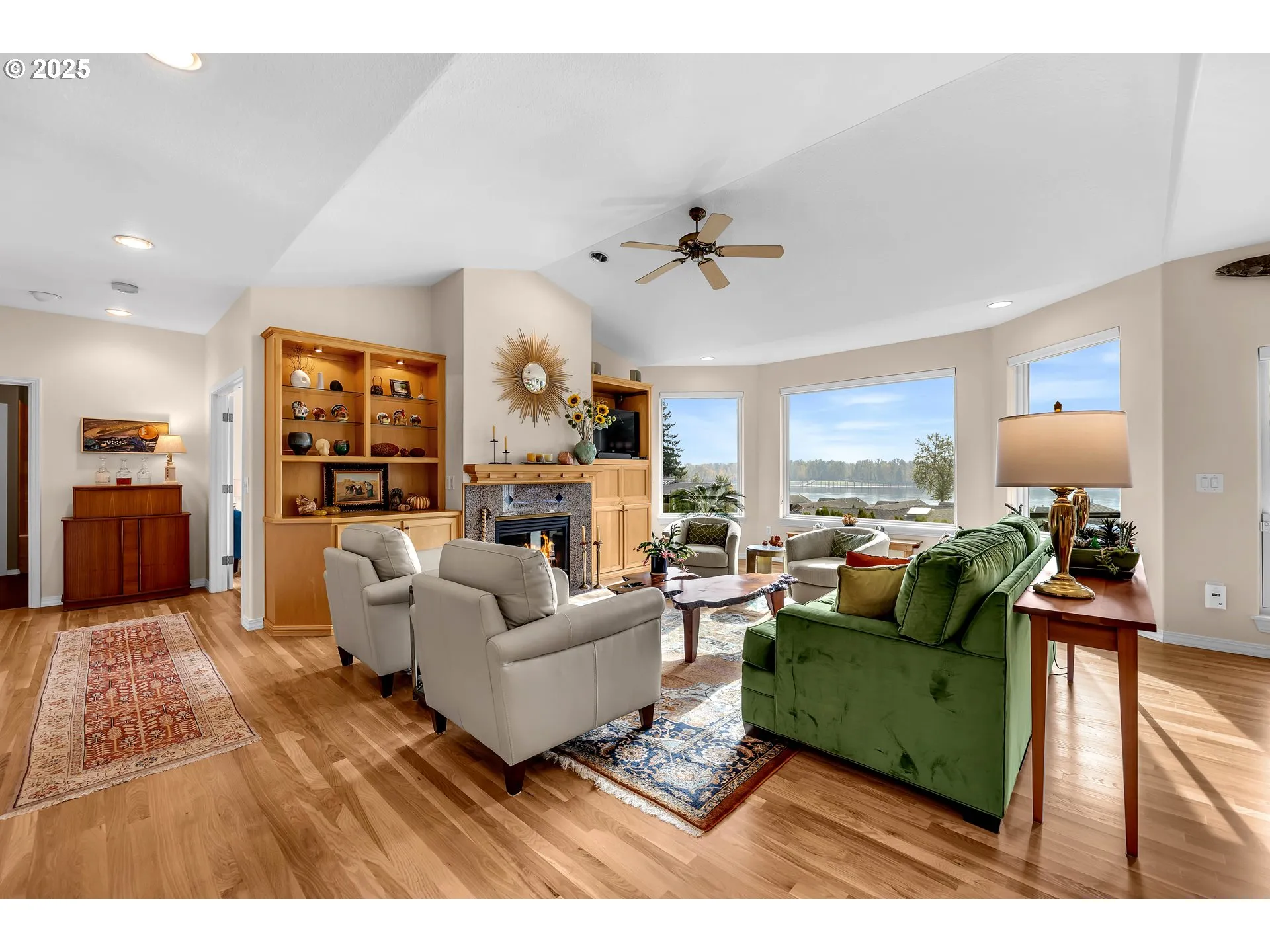 Living Room-View From