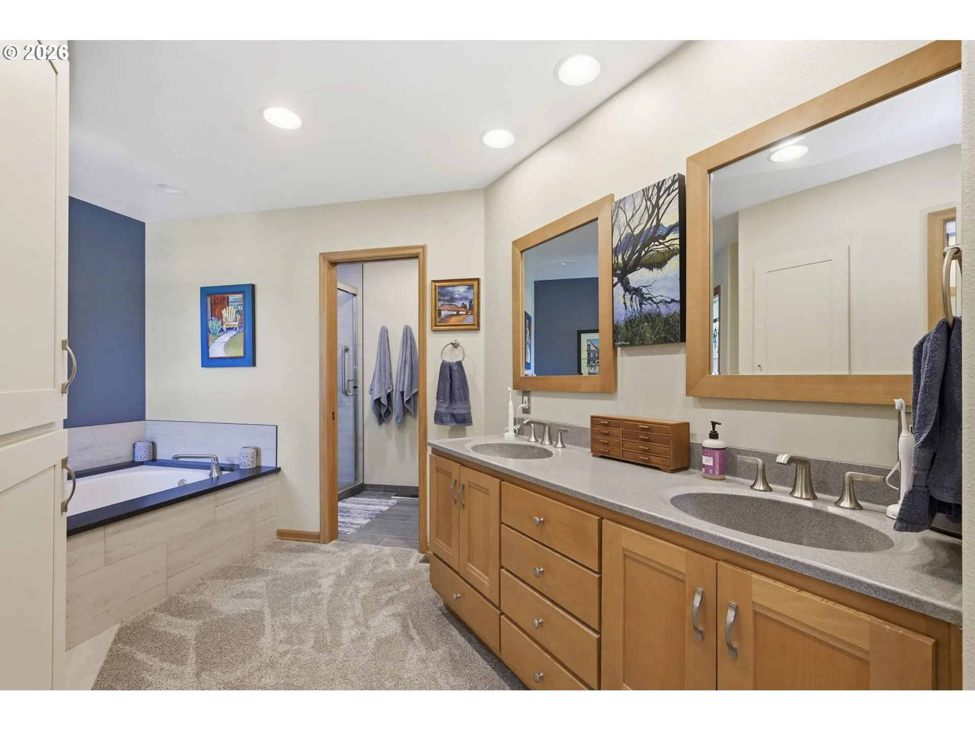 Owner's Suite Bathroom-Double Sinks