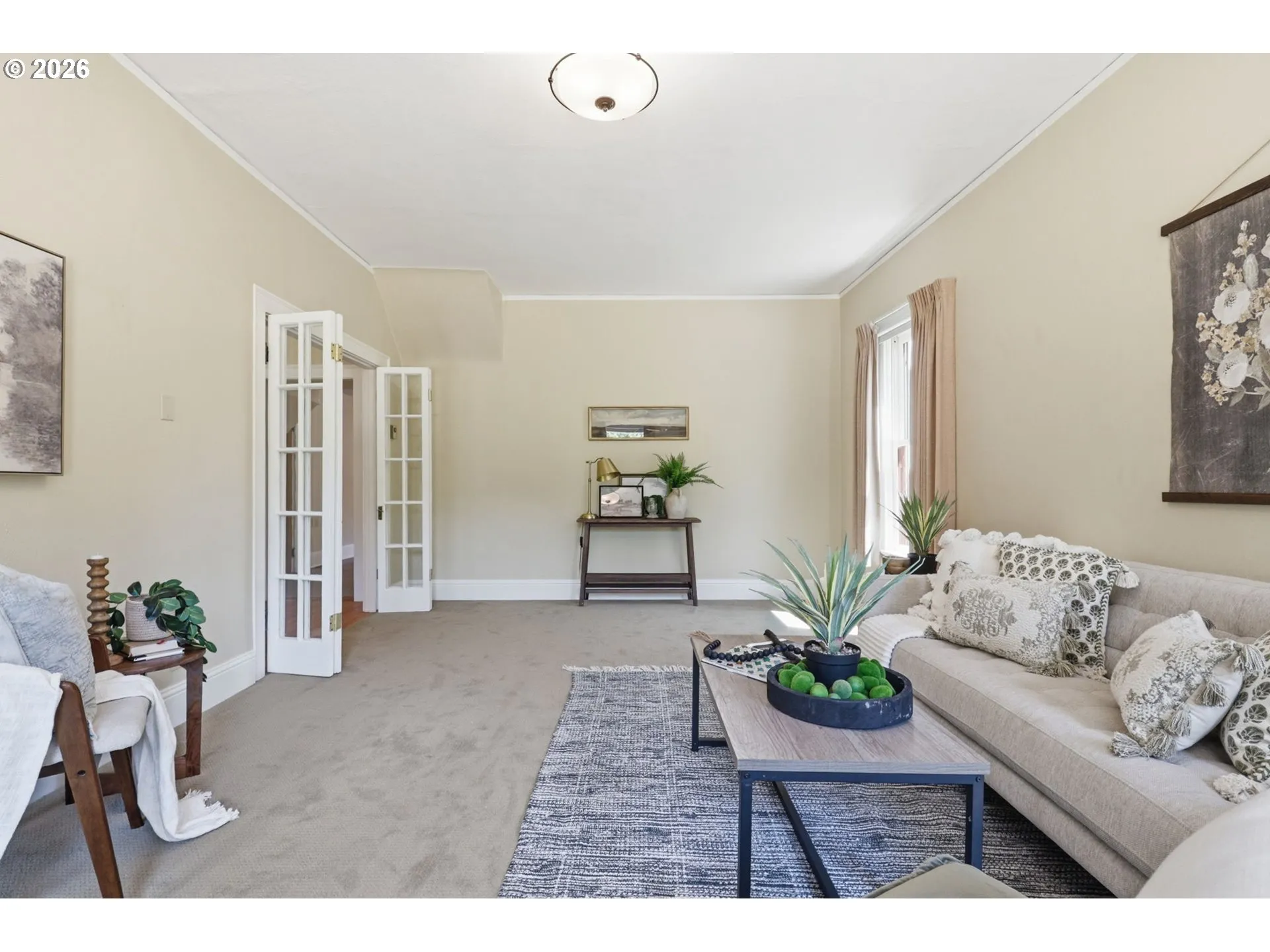 Living Room-View From