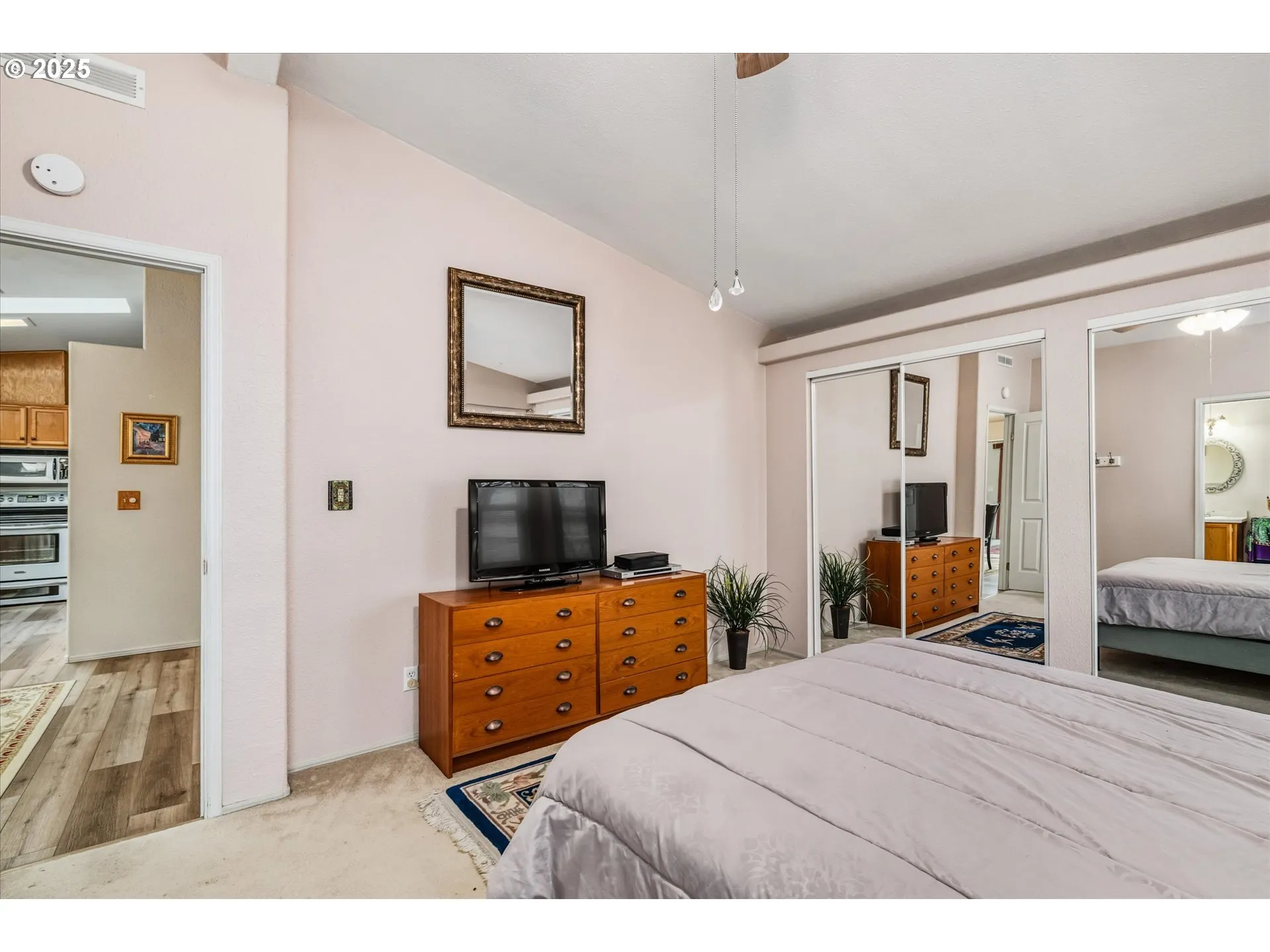 Owner's Suite Bedroom-Vaulted Ceilings