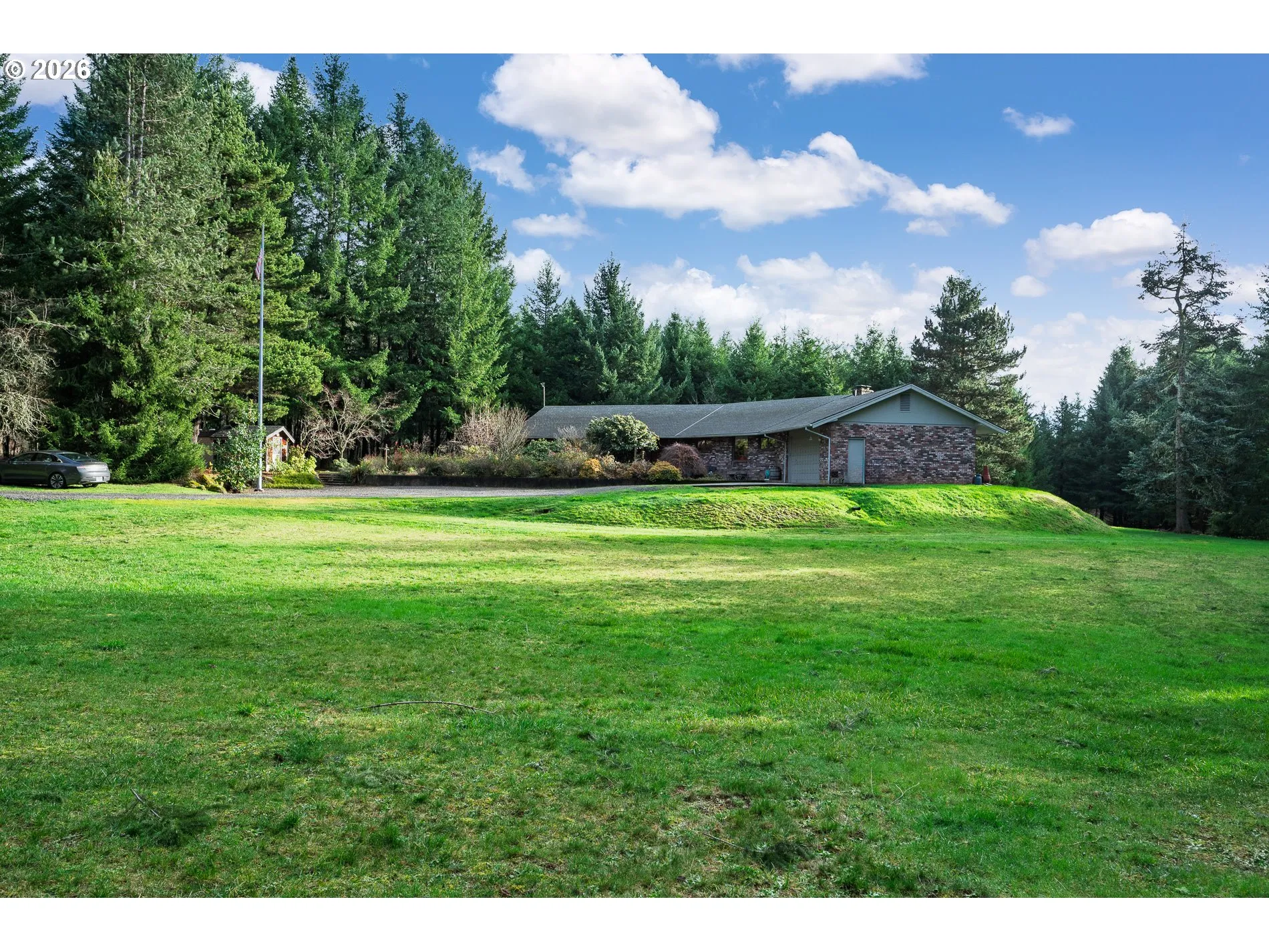 Front Yard-View From