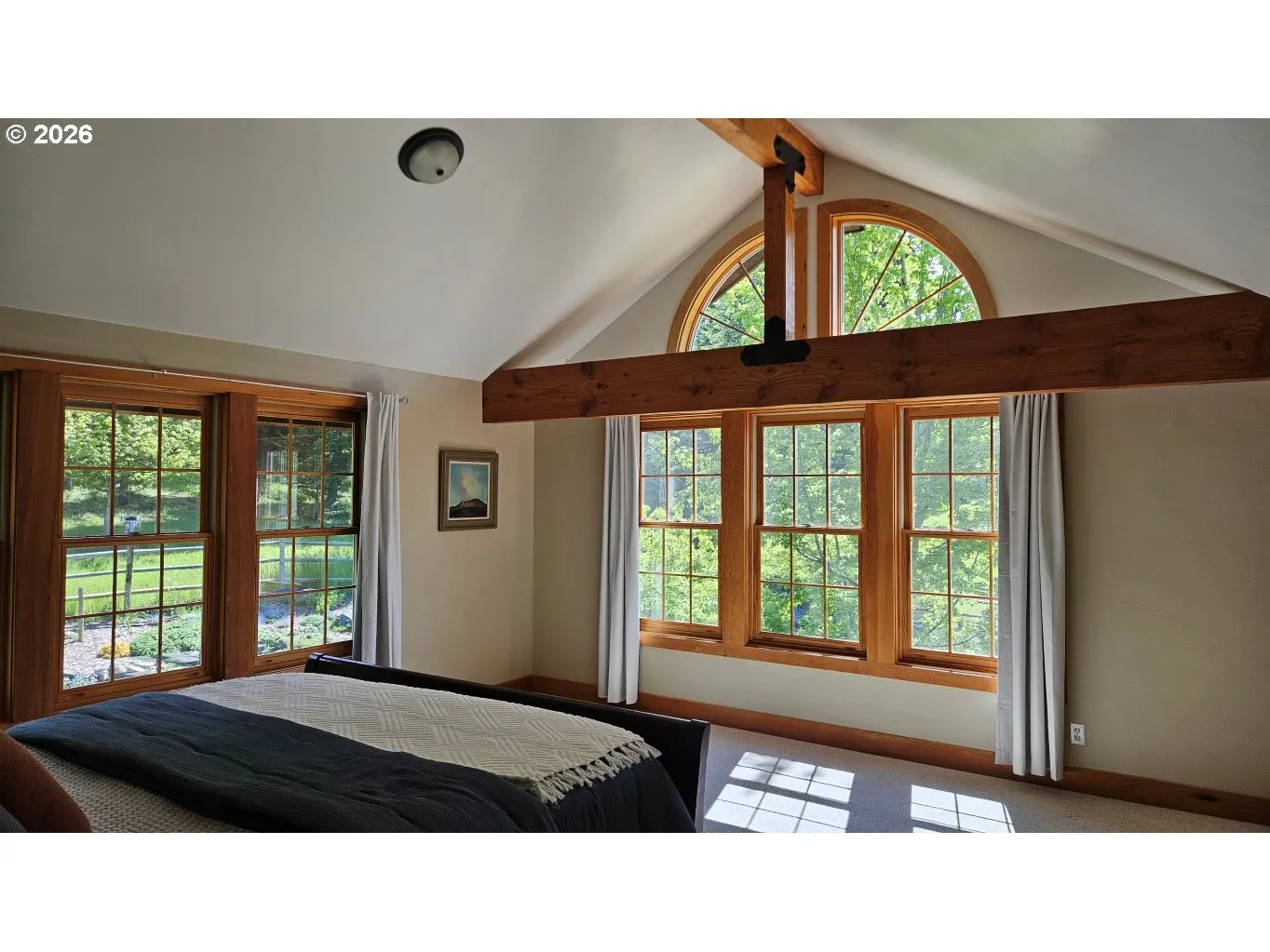 Bedroom, Owner's Suite-Vaulted Ceilings