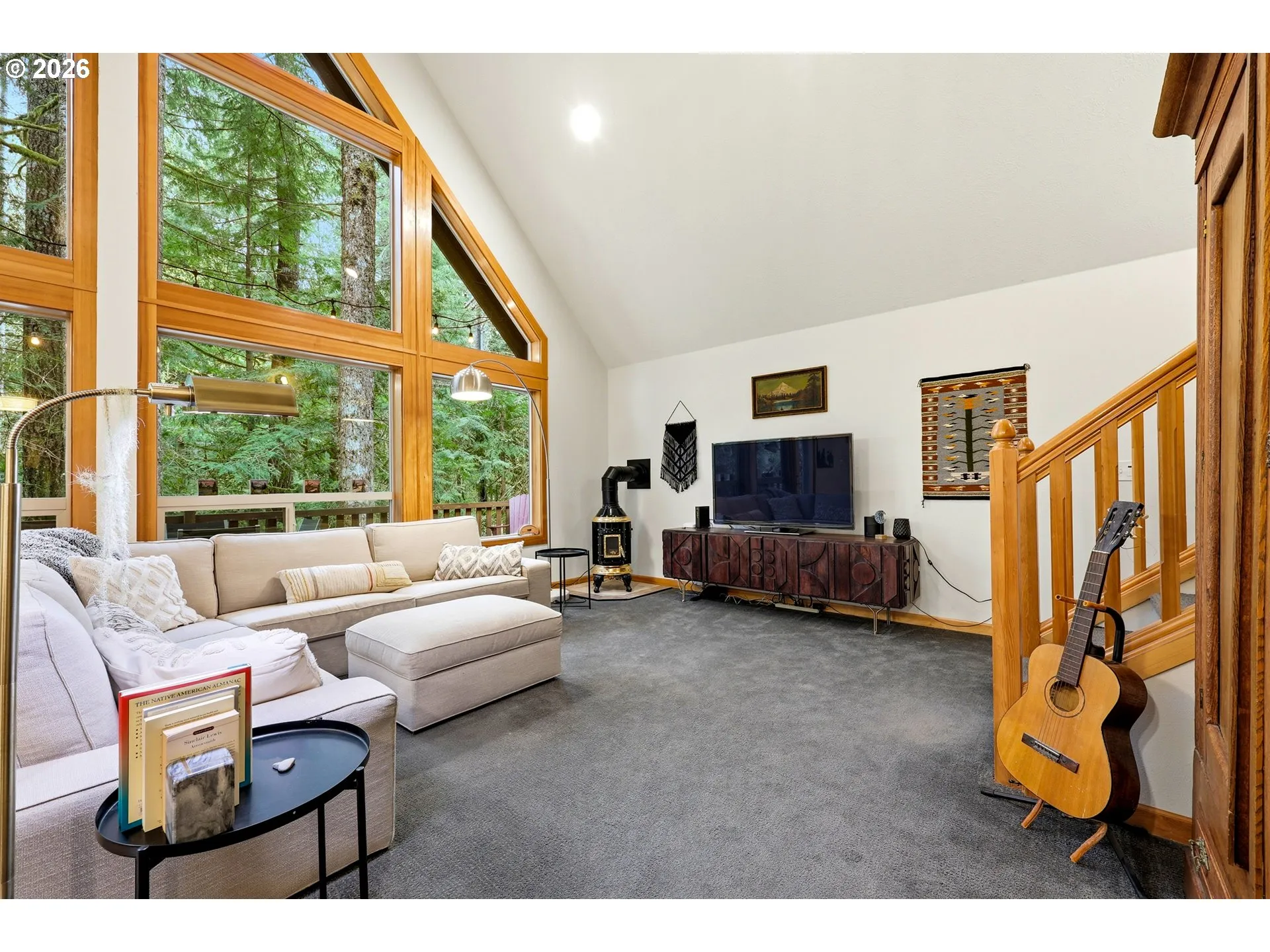 Living Room-Fireplace