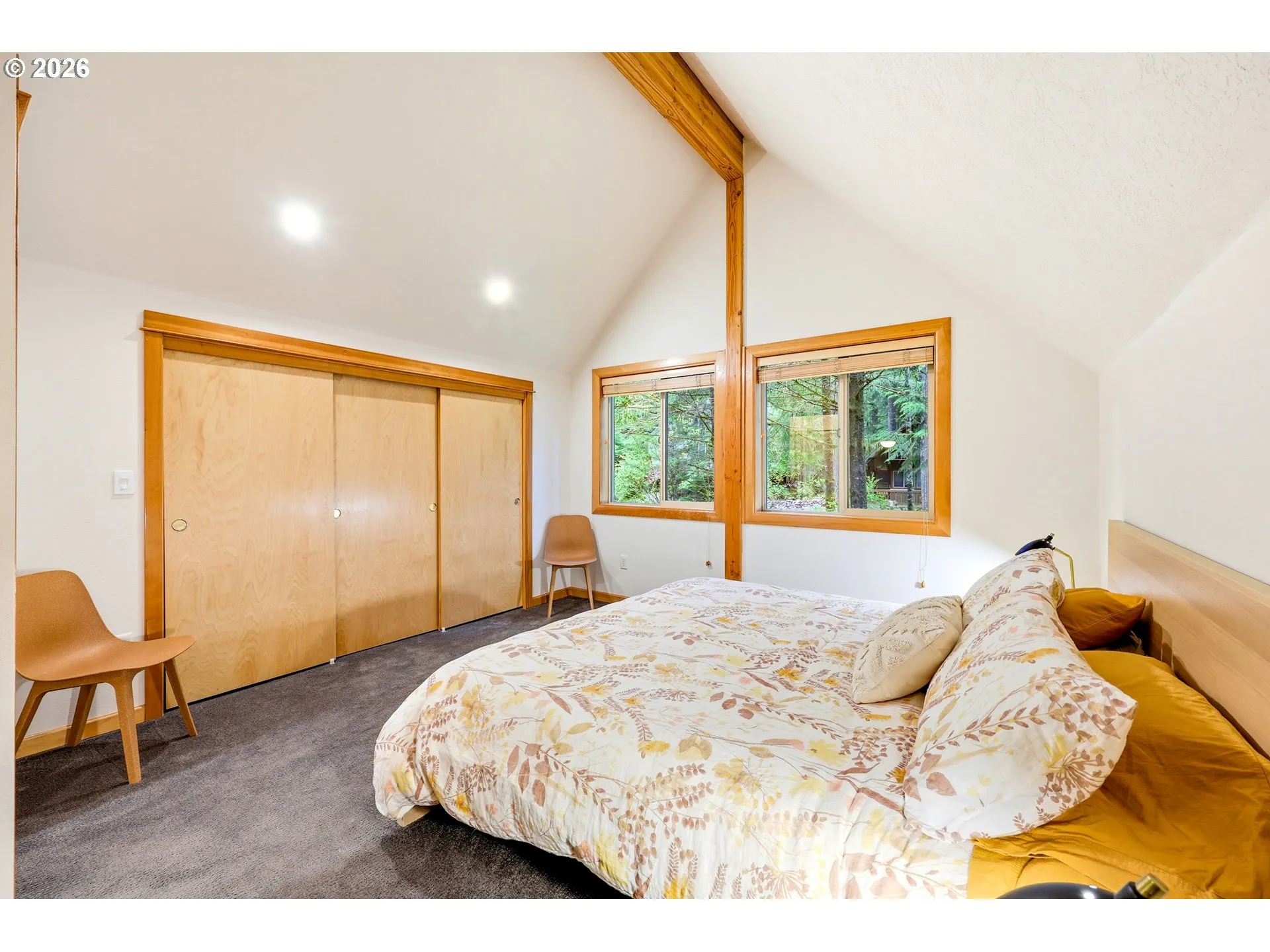 Primary Bedroom-Vaulted Ceilings