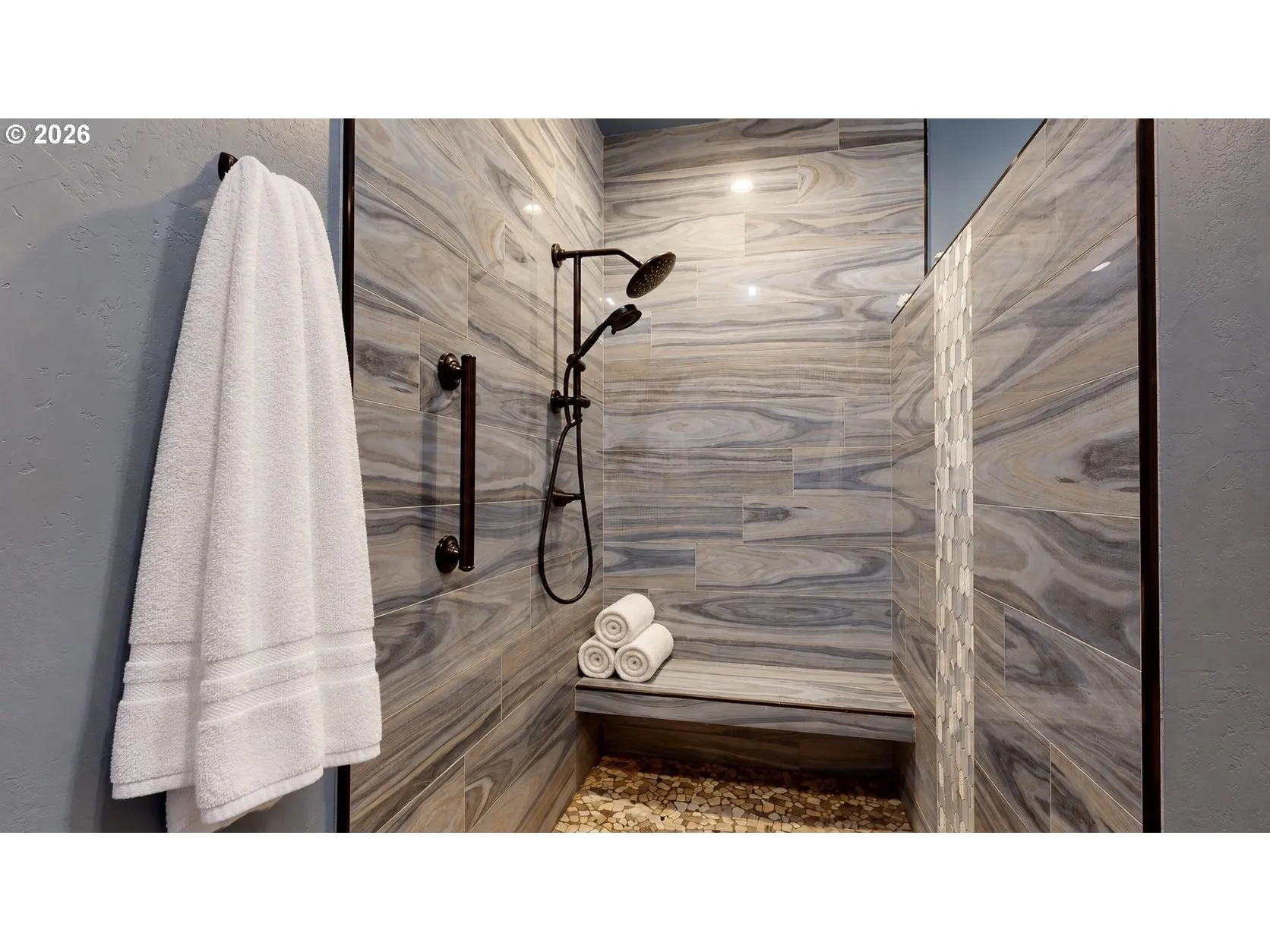 Bathroom, Attached-Walk in Shower