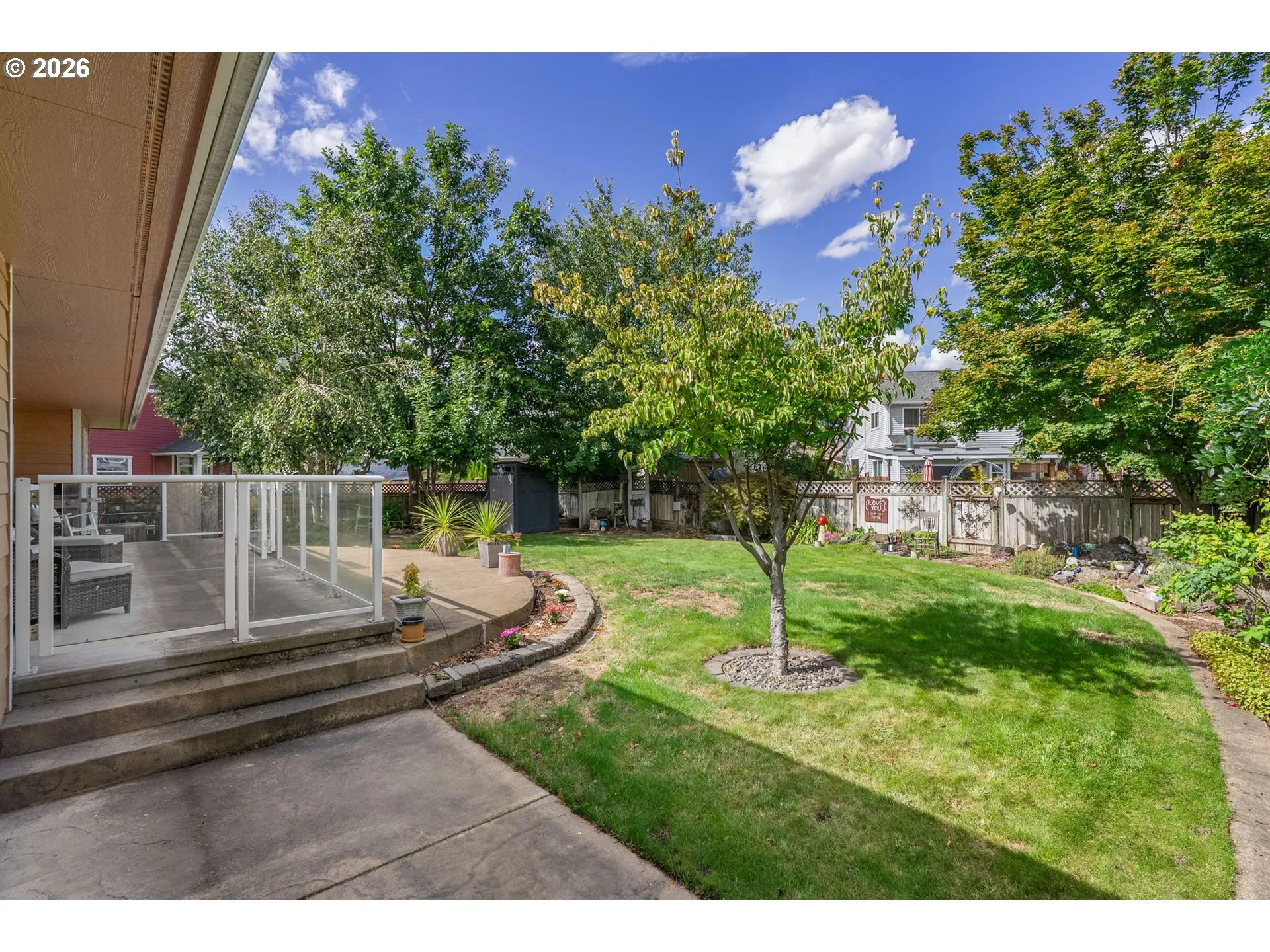 Backyard-View From