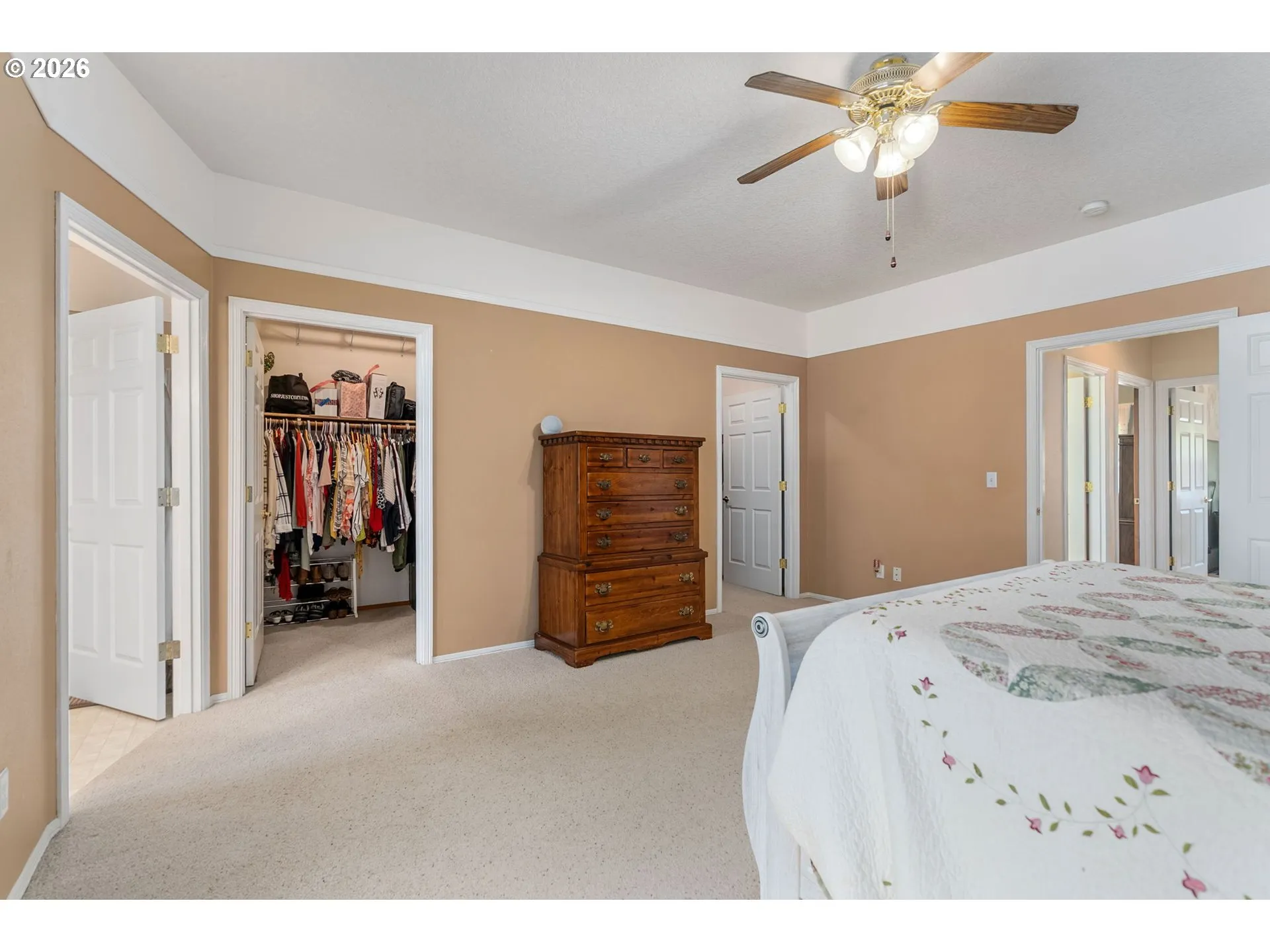 Bedroom, Owner's Suite-Ceiling Fan