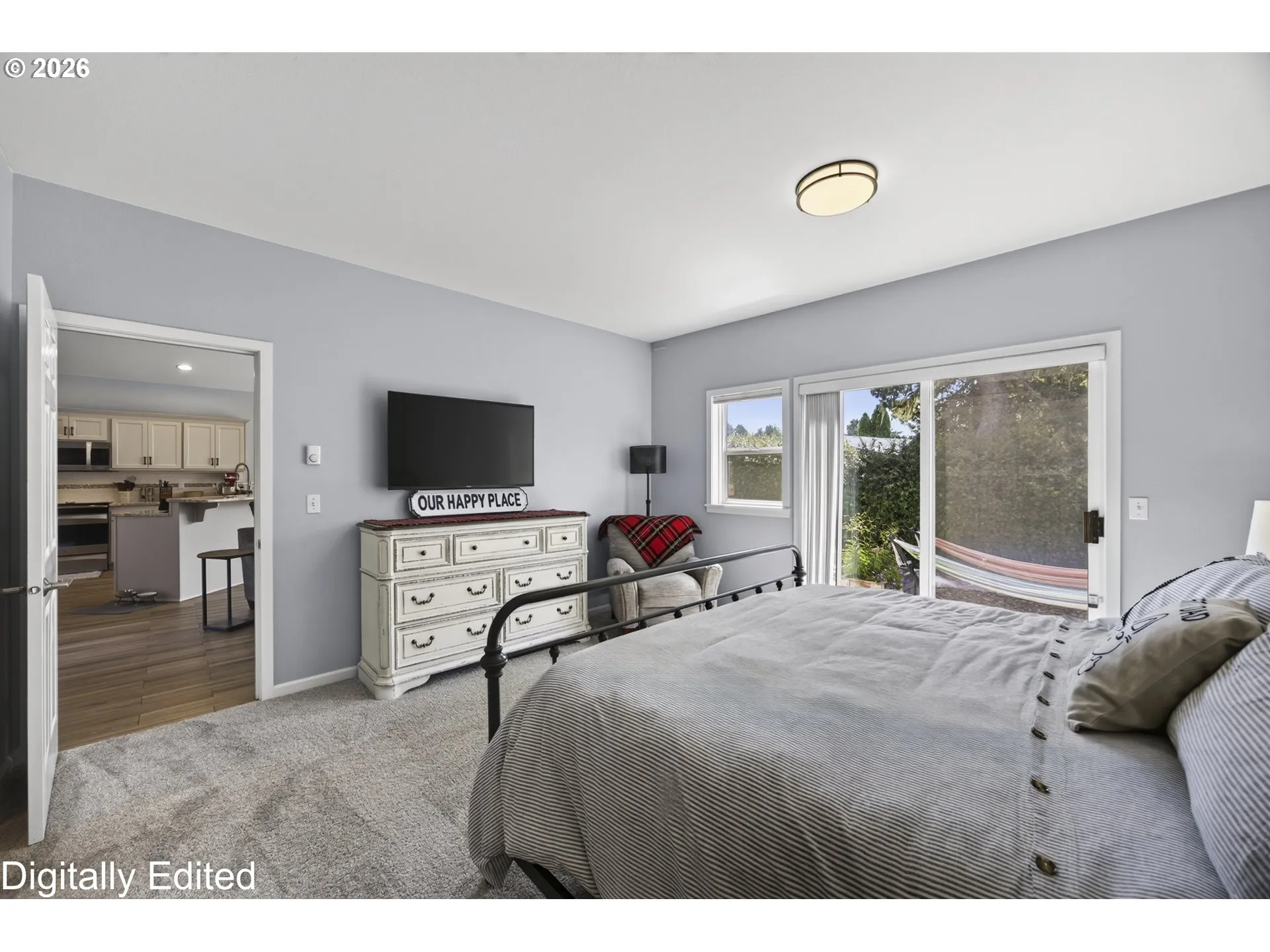 Bedroom, Owner's Suite-View From