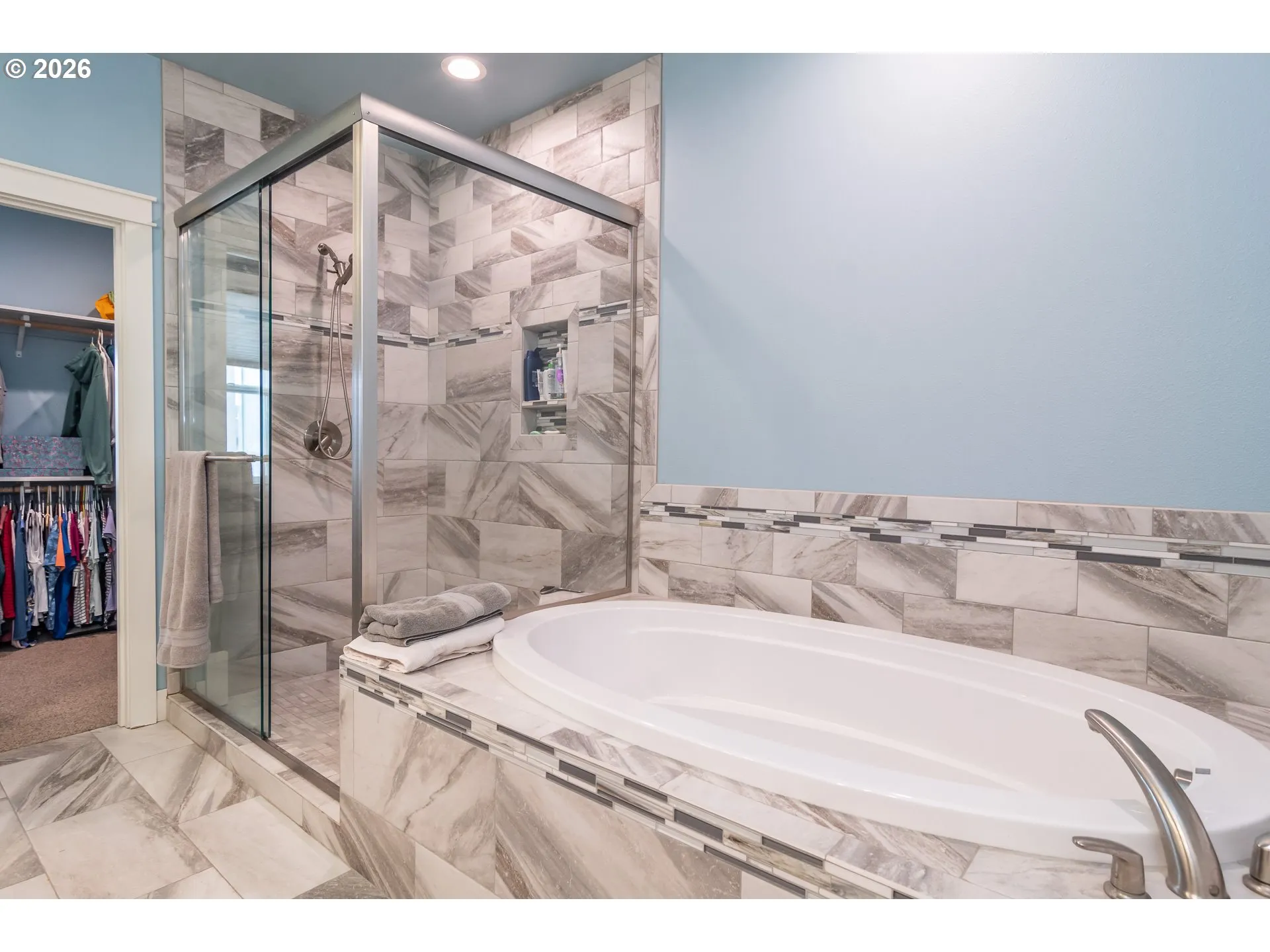 Bathroom, Attached-Walk in Shower