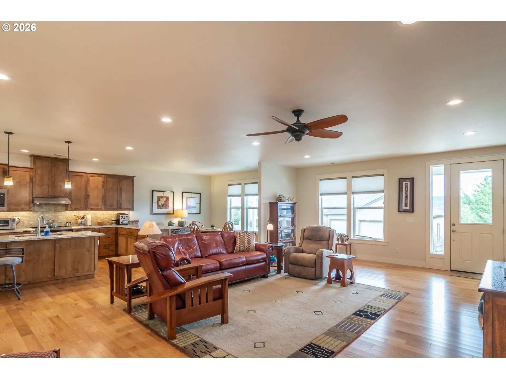 Kitchen/Living Room-Ceiling Fan