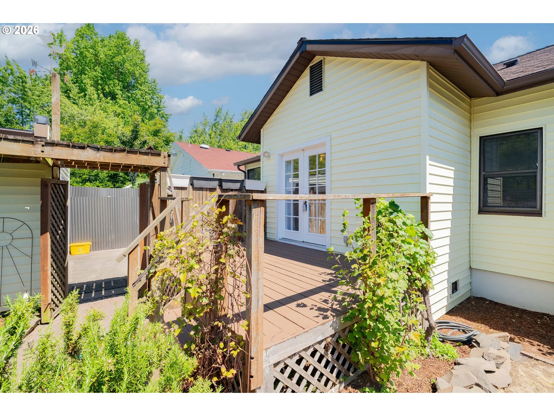 Backyard-View From