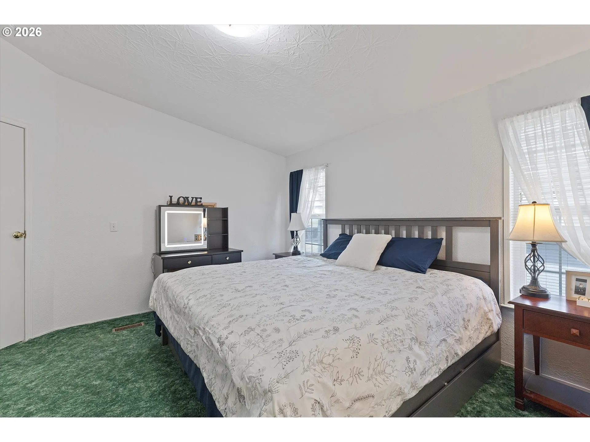 Primary Bedroom-Vaulted Ceilings