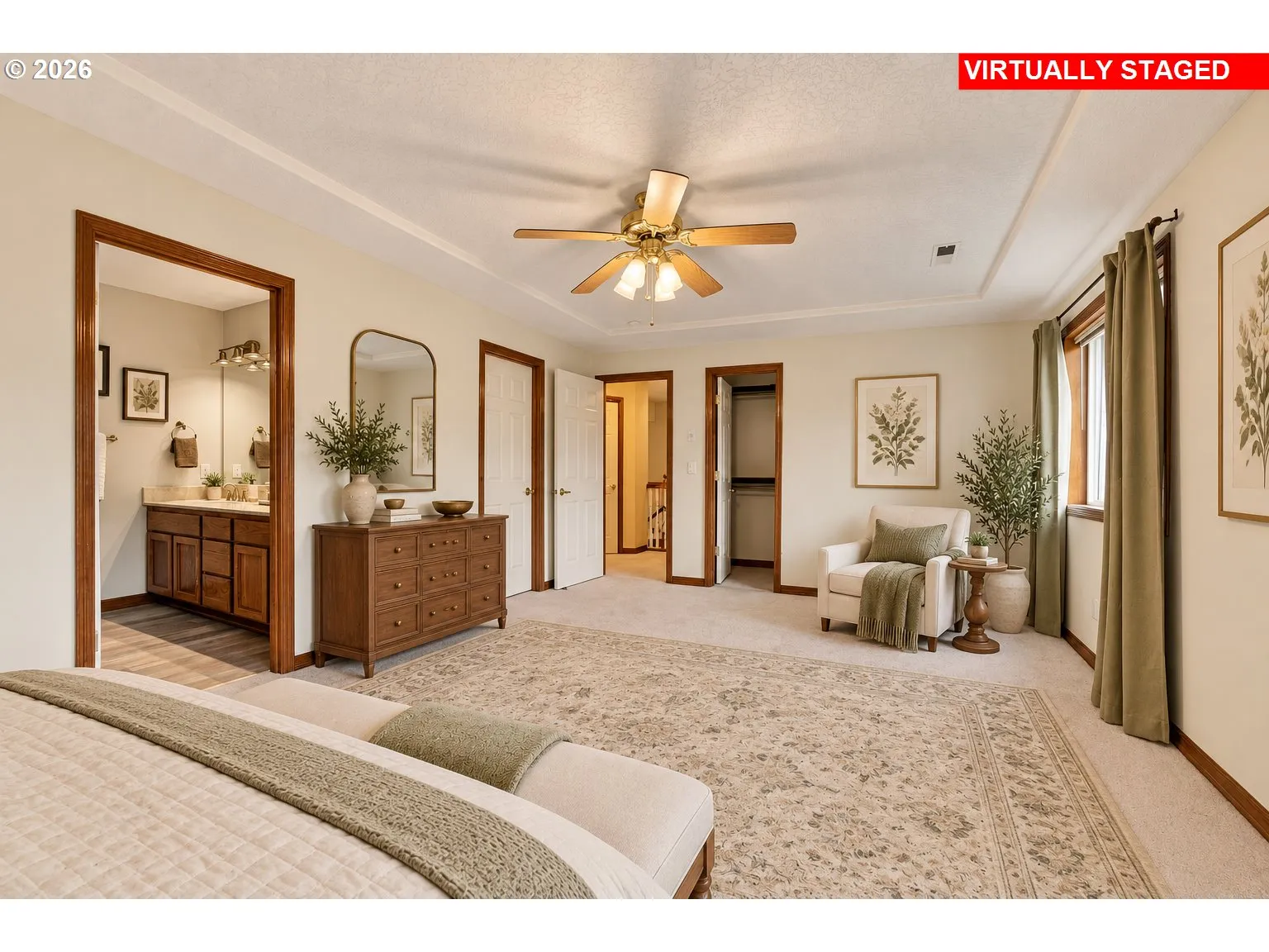 Owner's Suite Bedroom-Upper