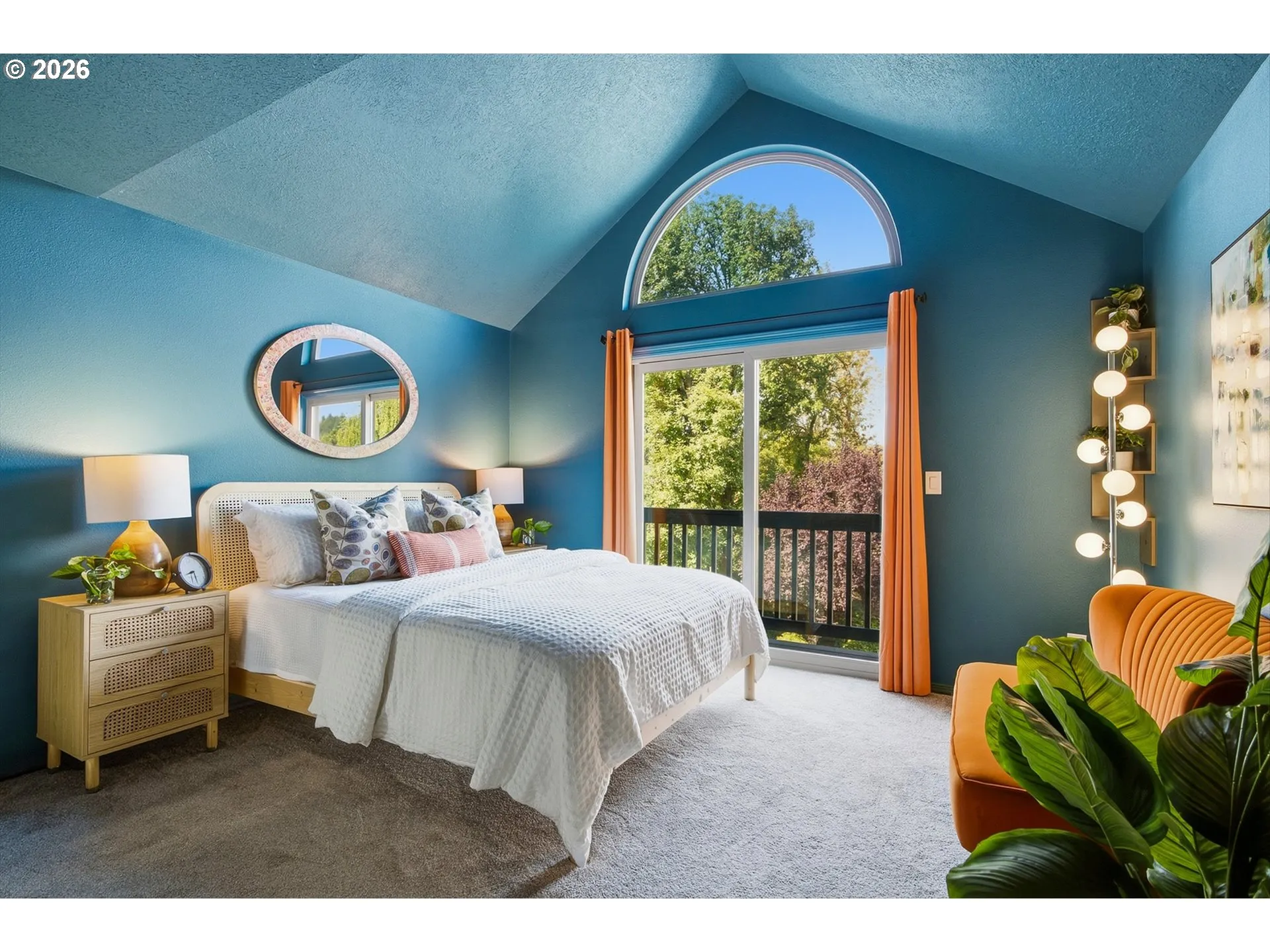 Primary Bedroom-Vaulted Ceilings
