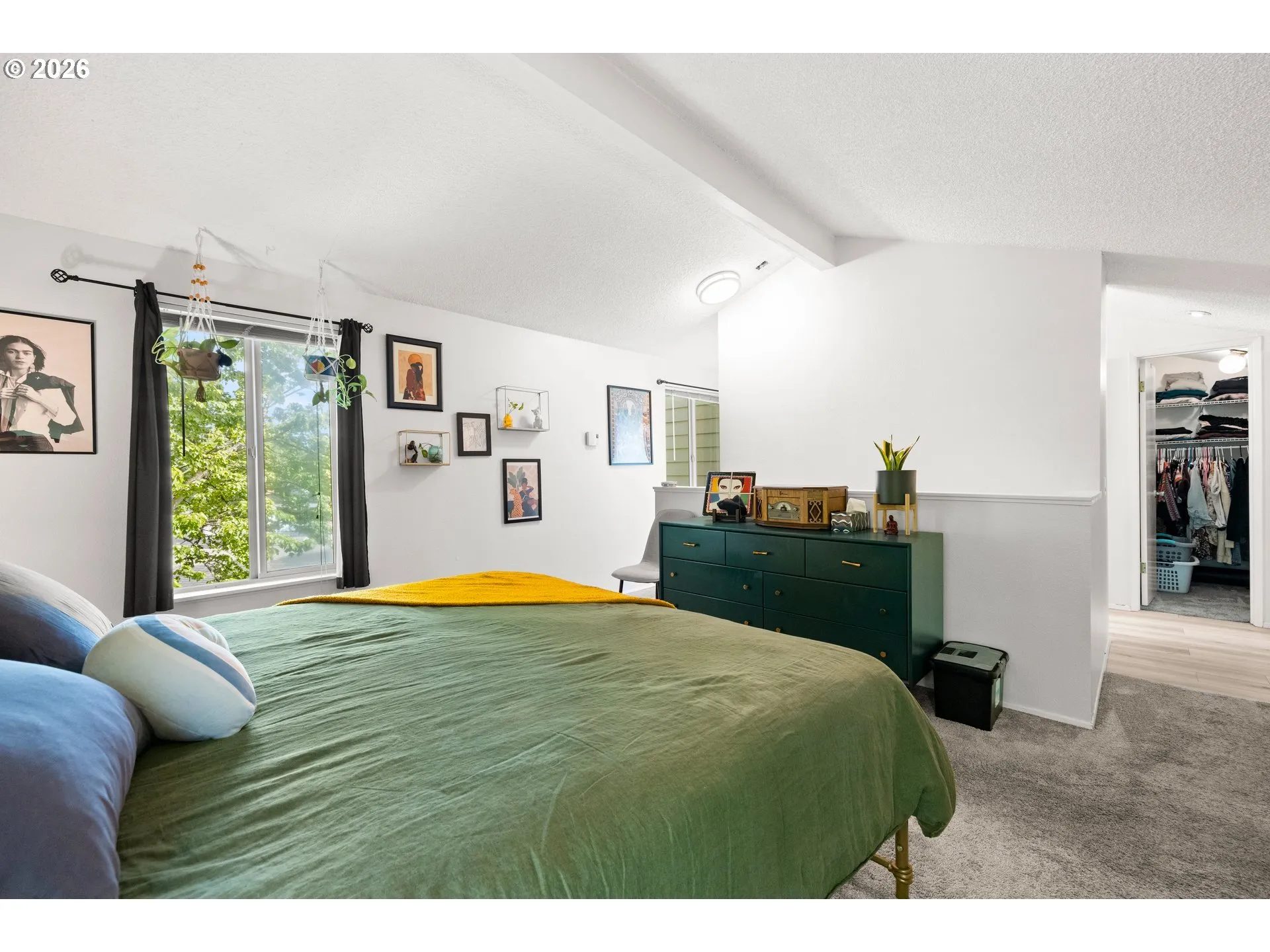 Owner's Suite Bedroom-Vaulted Ceilings