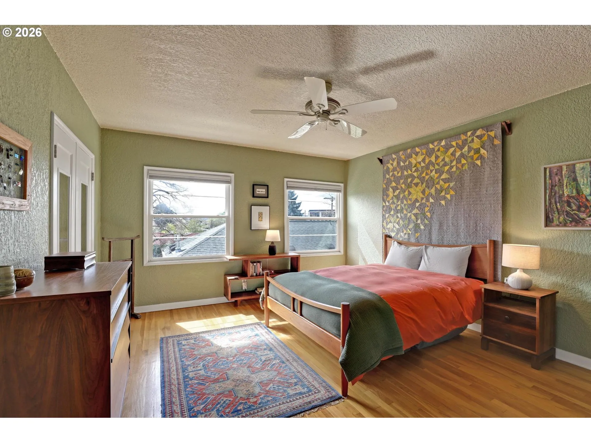 Bedroom, Primary-Ceiling Fan