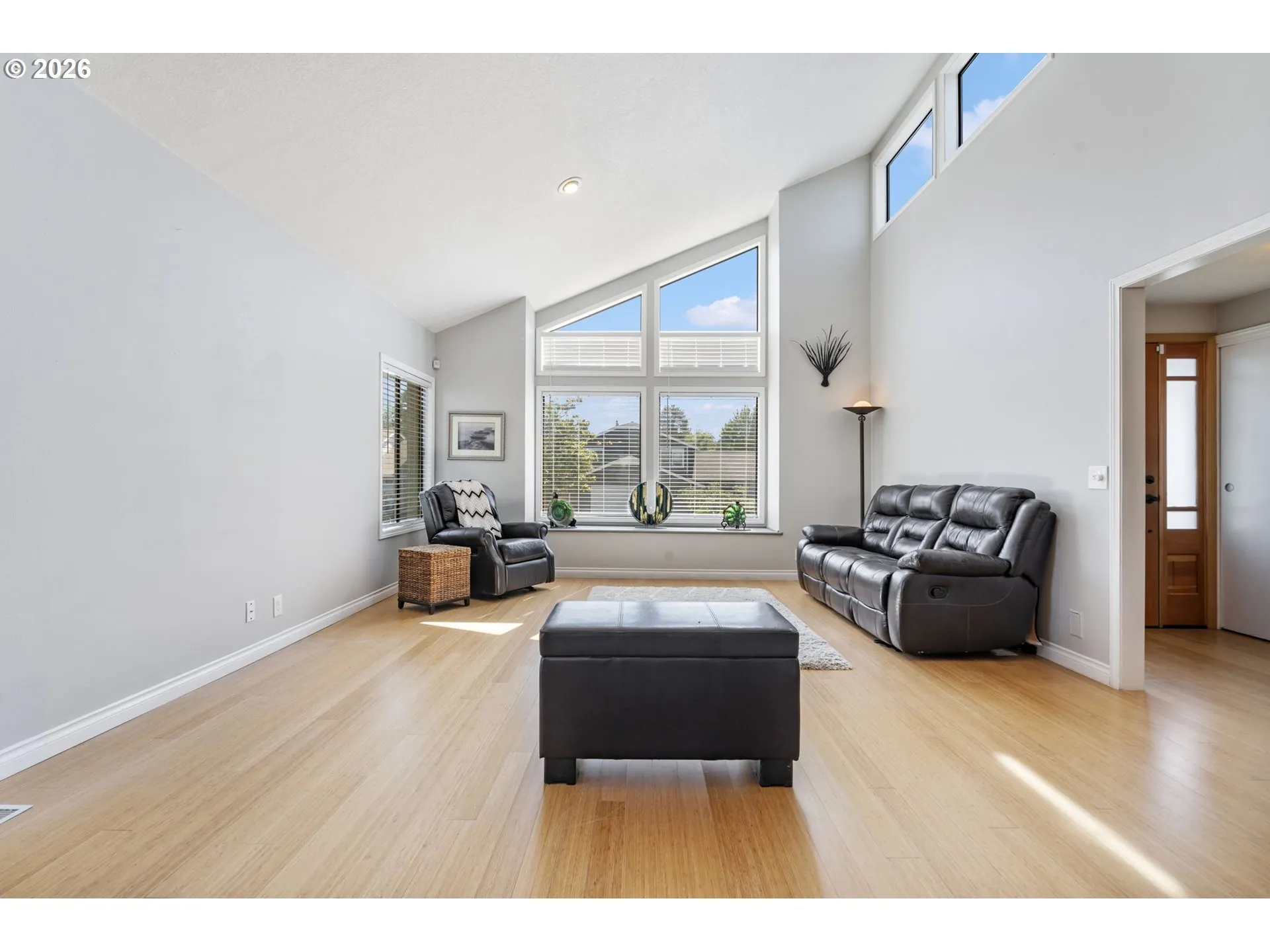 Living Room-Vaulted Ceilings