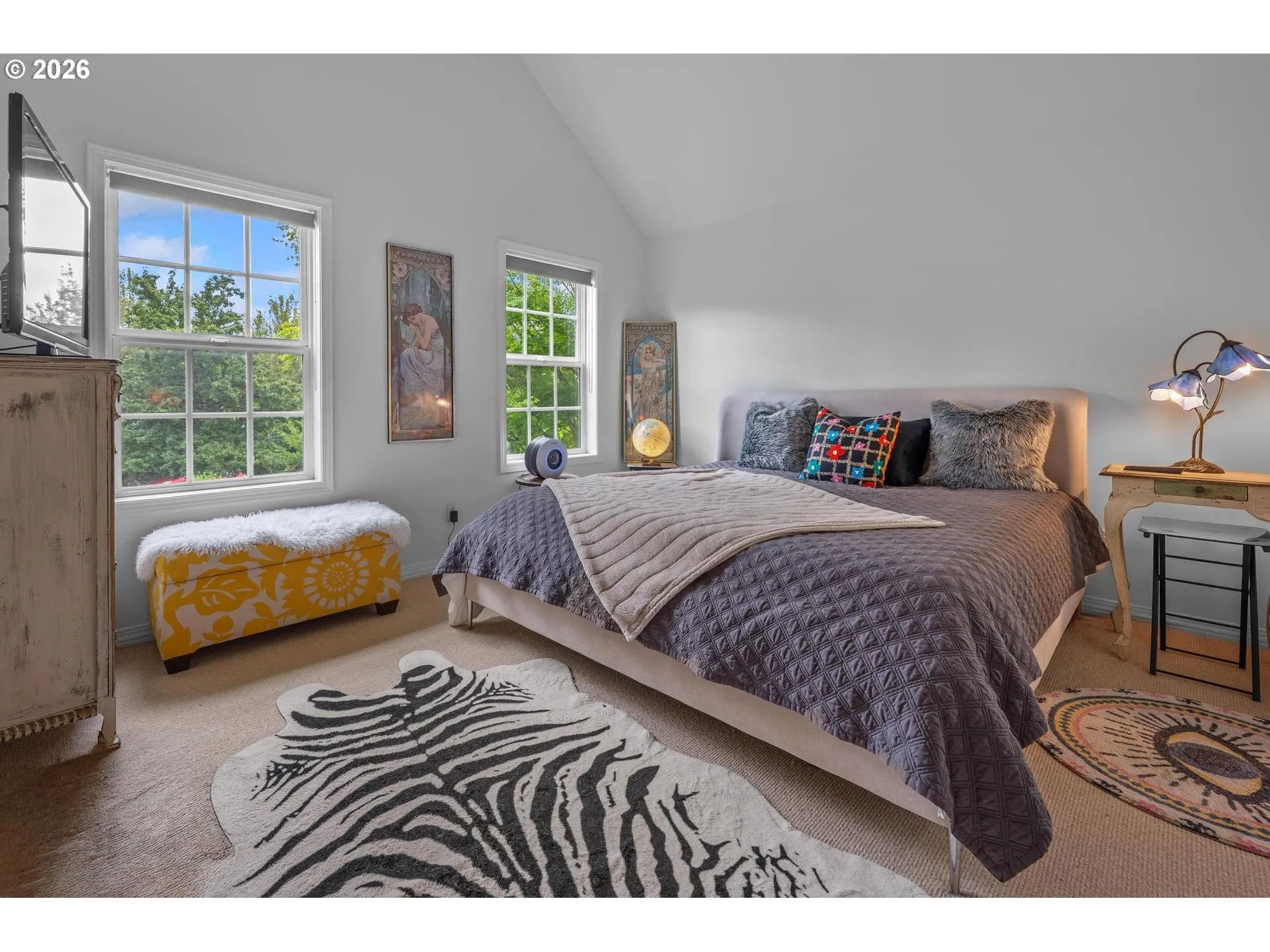 Primary Bedroom-Vaulted Ceilings
