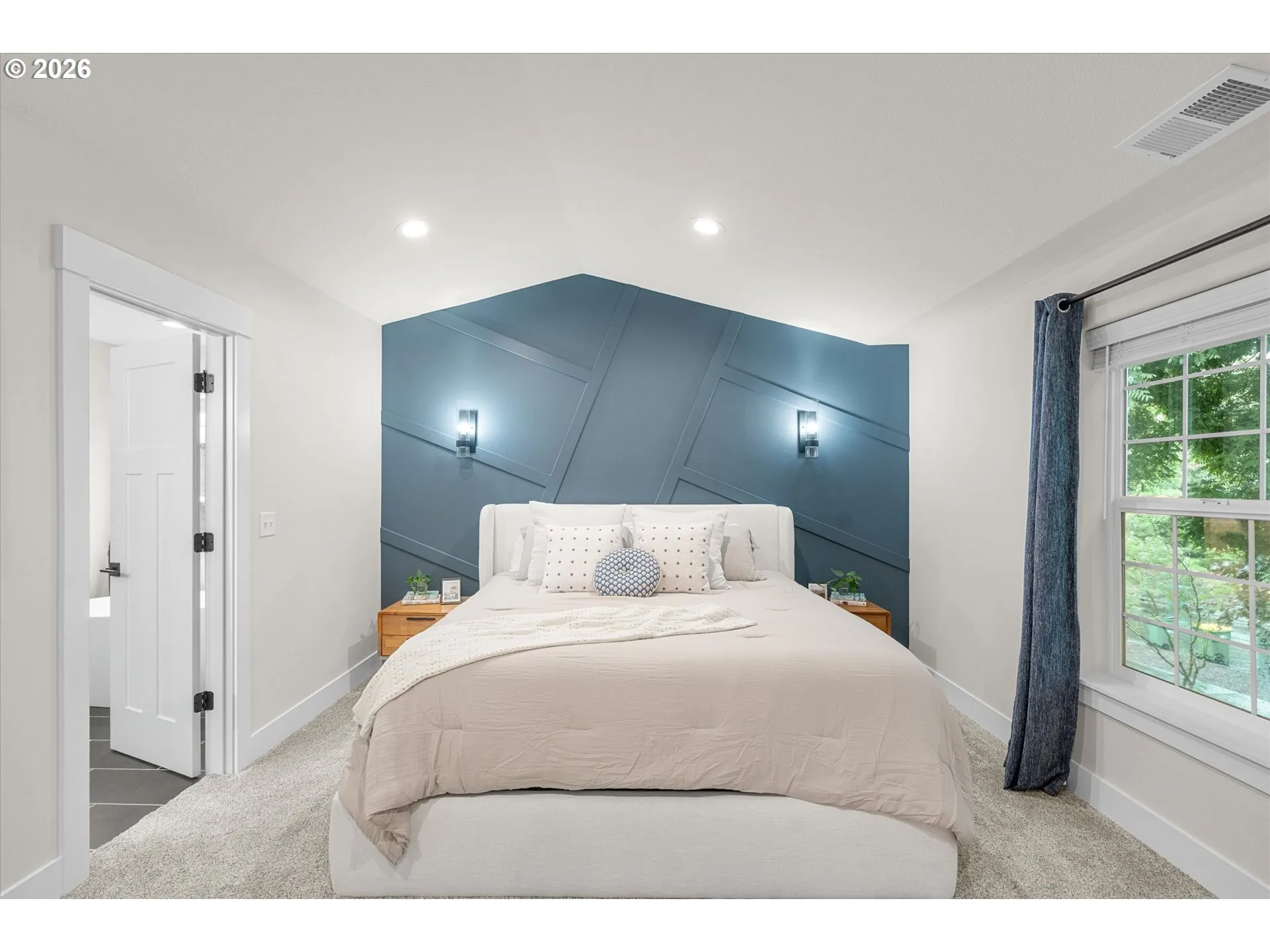 Primary Bedroom-Vaulted Ceilings
