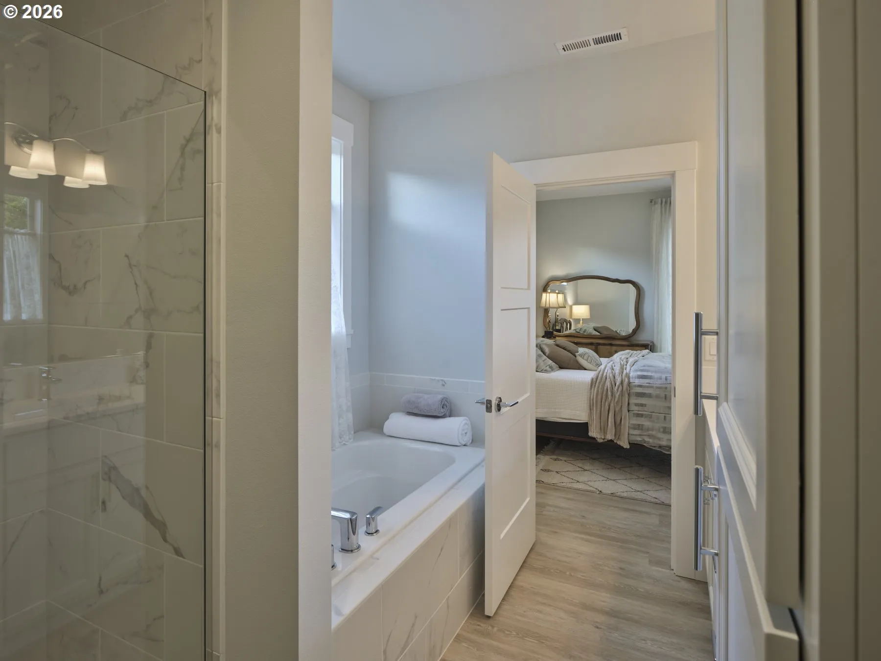 Bathroom, Attached-Walk in Shower