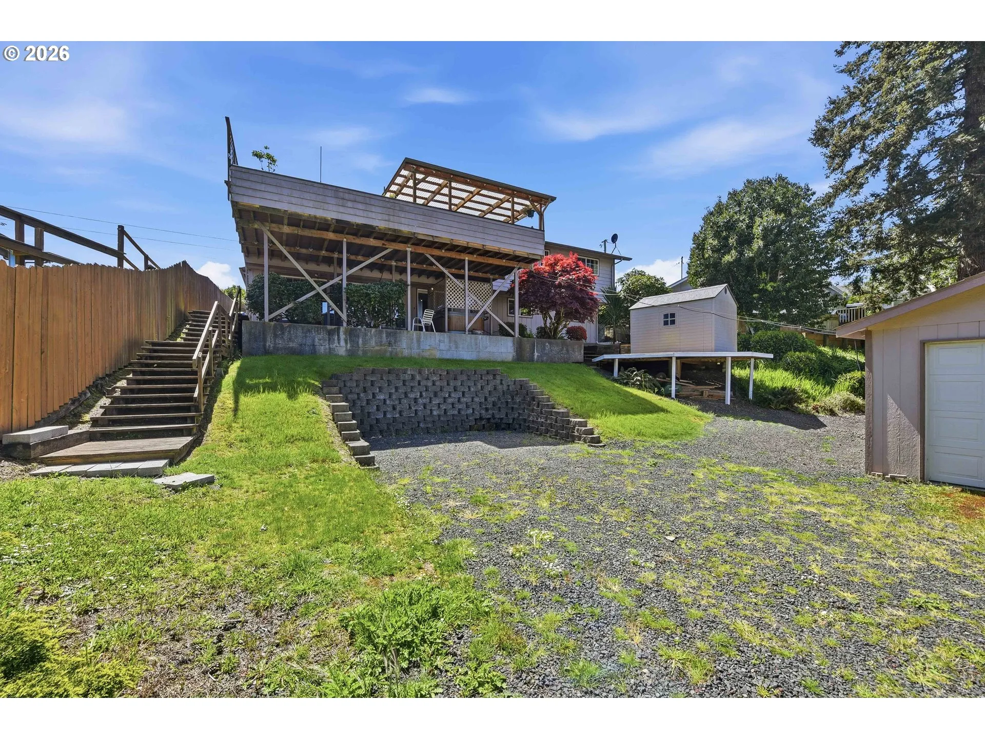 Backyard-View From