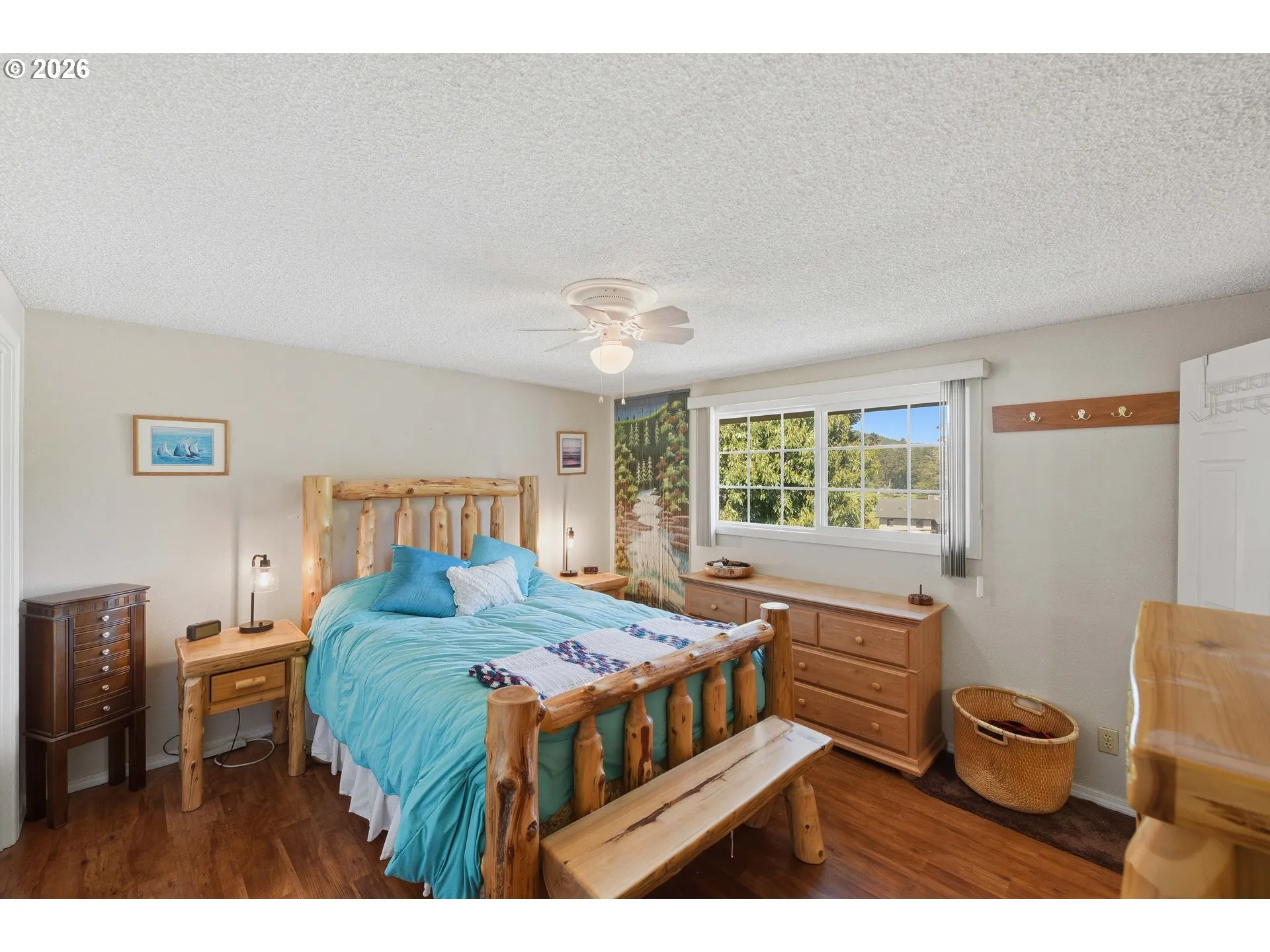 Bedroom, Primary-Ceiling Fan