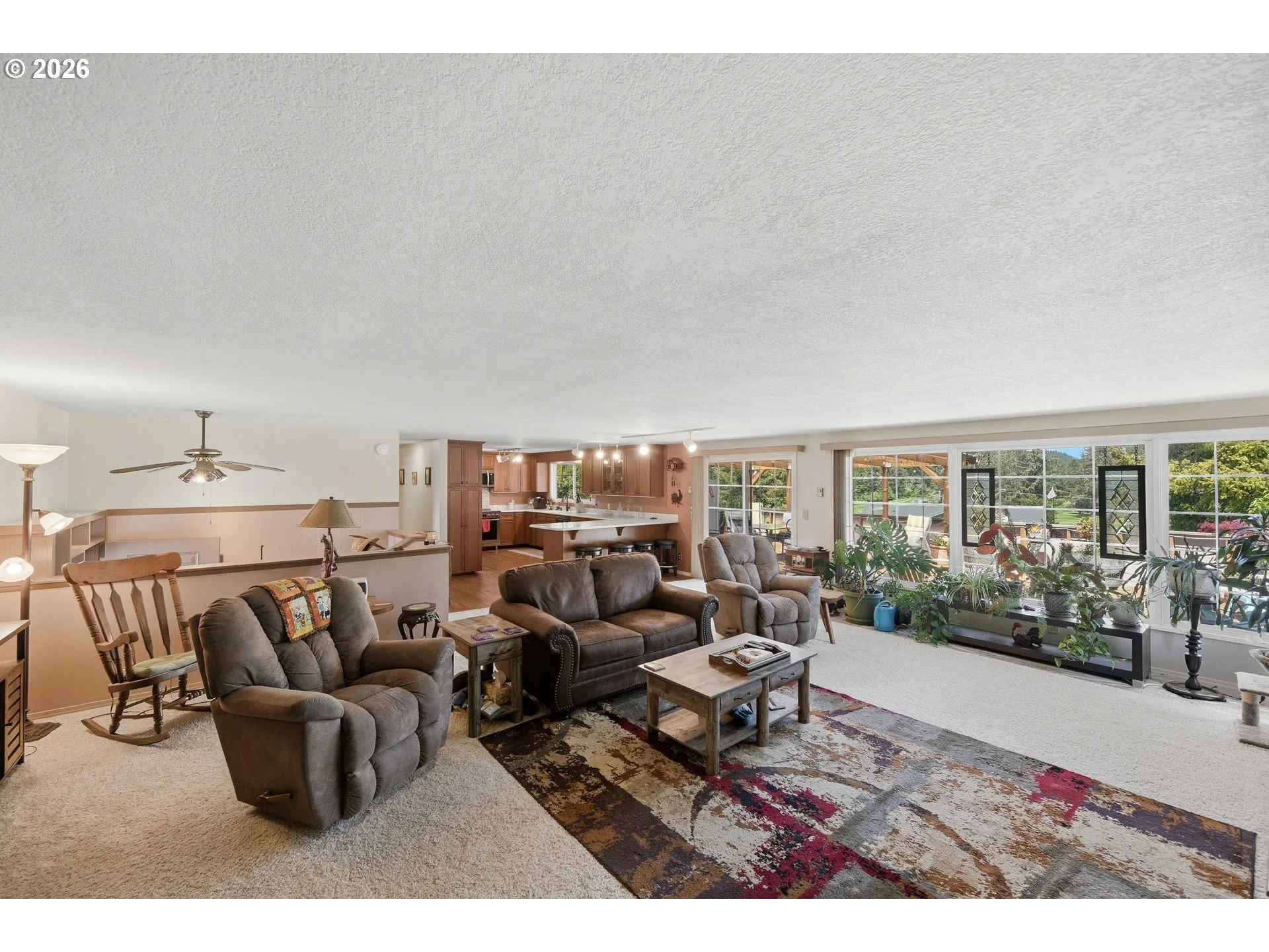 Living Room-View From