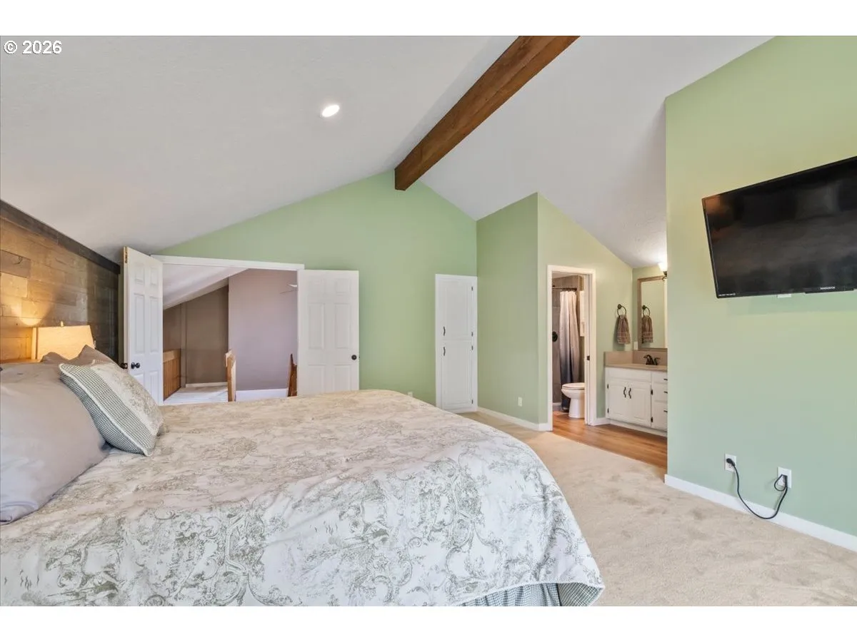 Primary Bedroom-Vaulted Ceilings