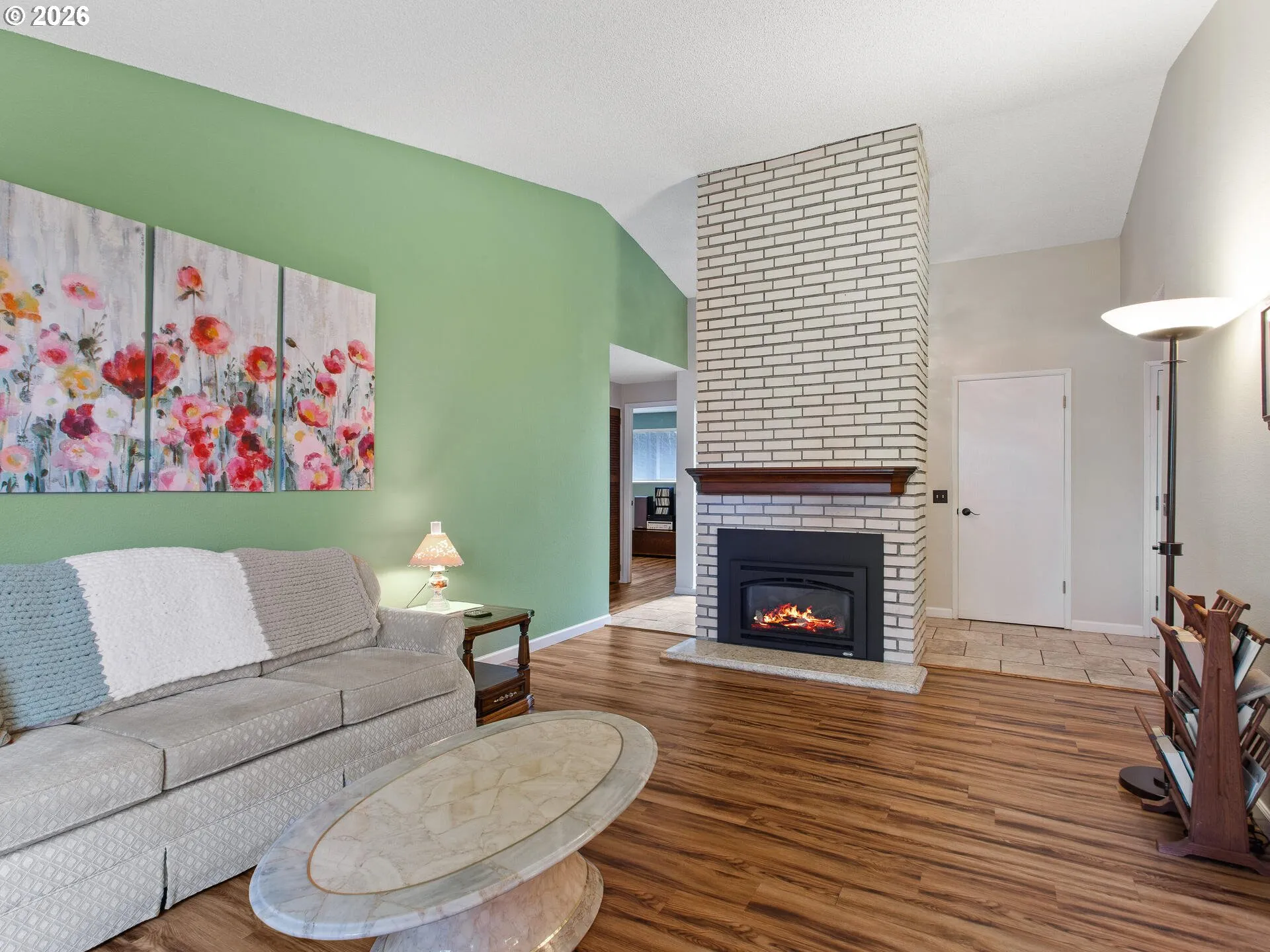 Living Room-Fireplace