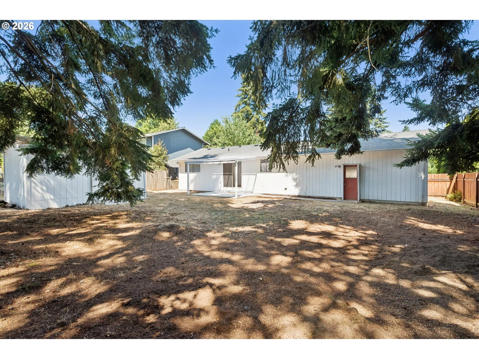 Backyard-View From