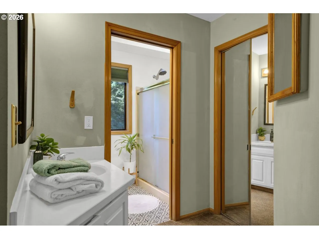 Bathroom, Attached-Walk in Shower