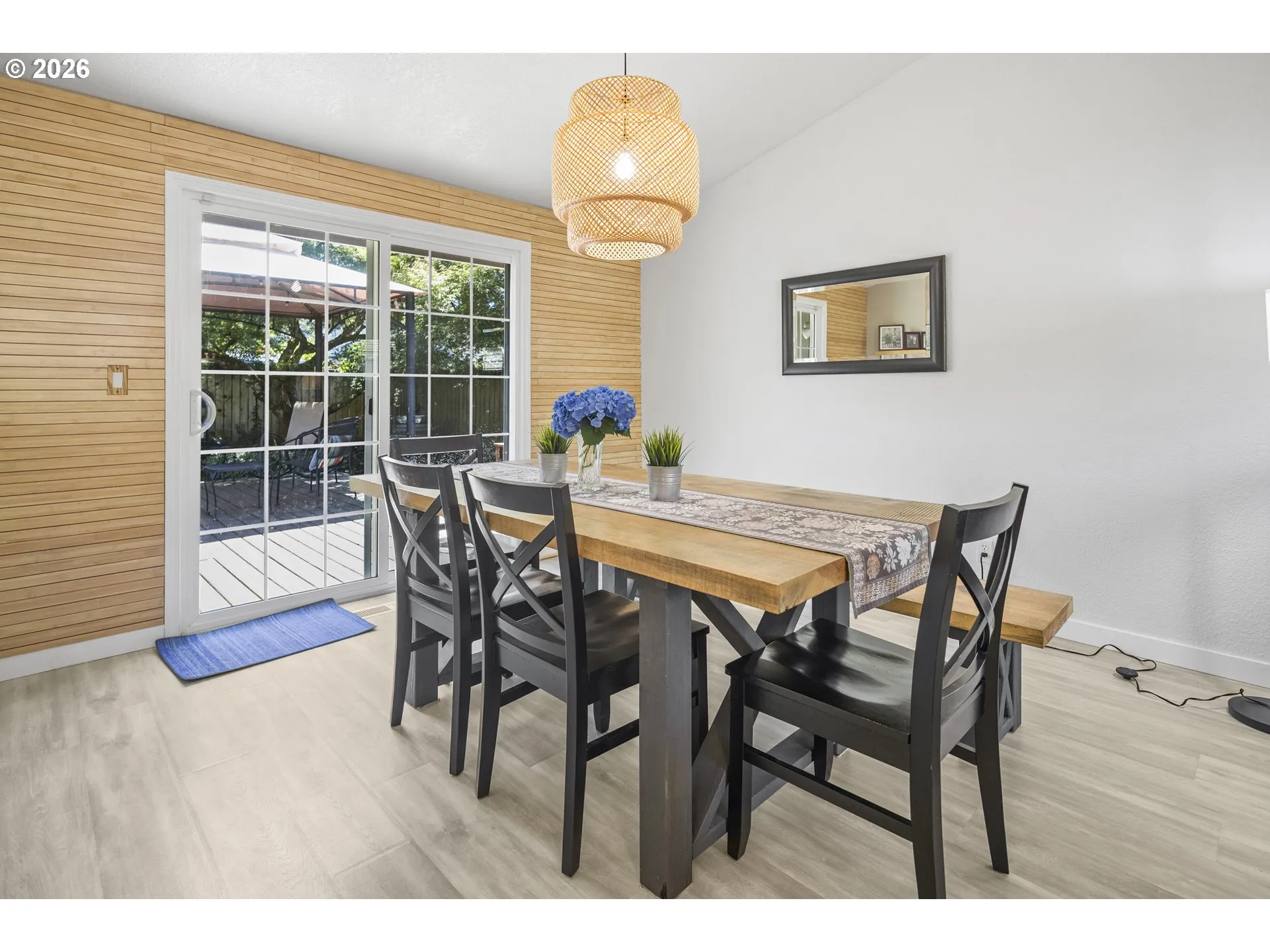 Dining Room-Vaulted Ceilings