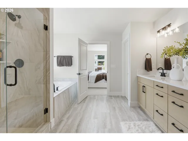 Primary Bedroom-Attached Bathroom