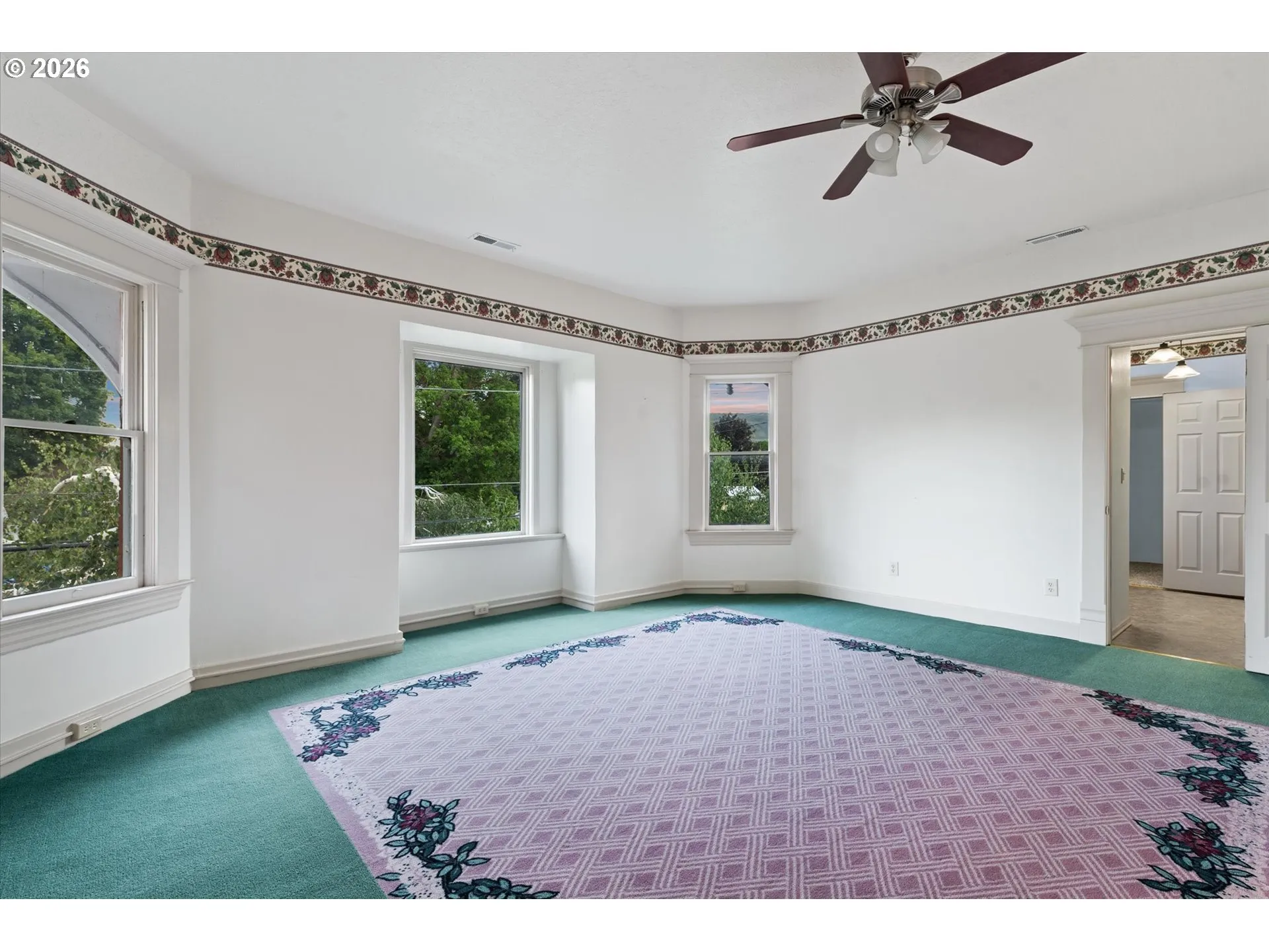 Bedroom, Primary-Ceiling Fan