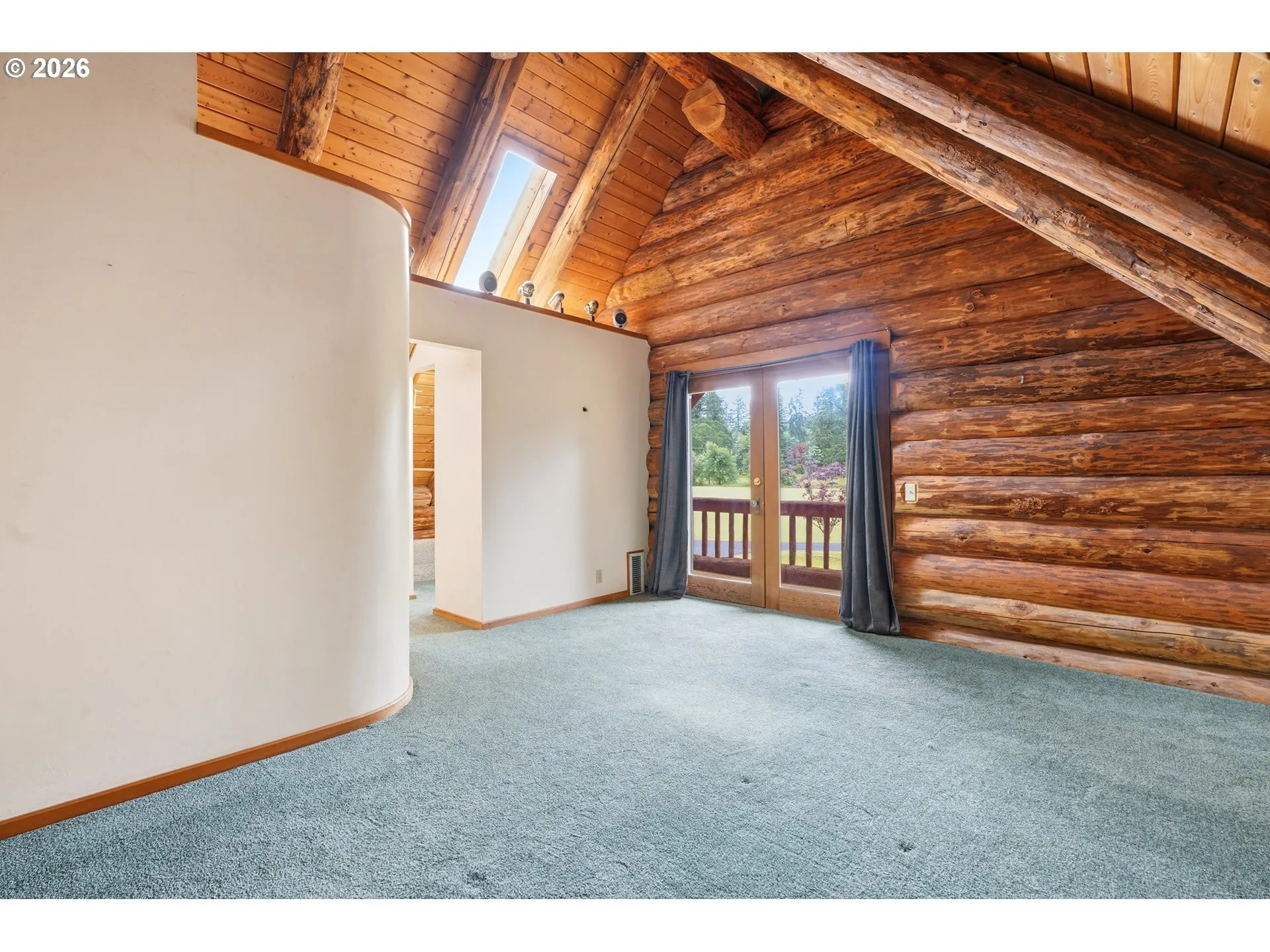 Owner's Suite Bedroom-Vaulted Ceilings