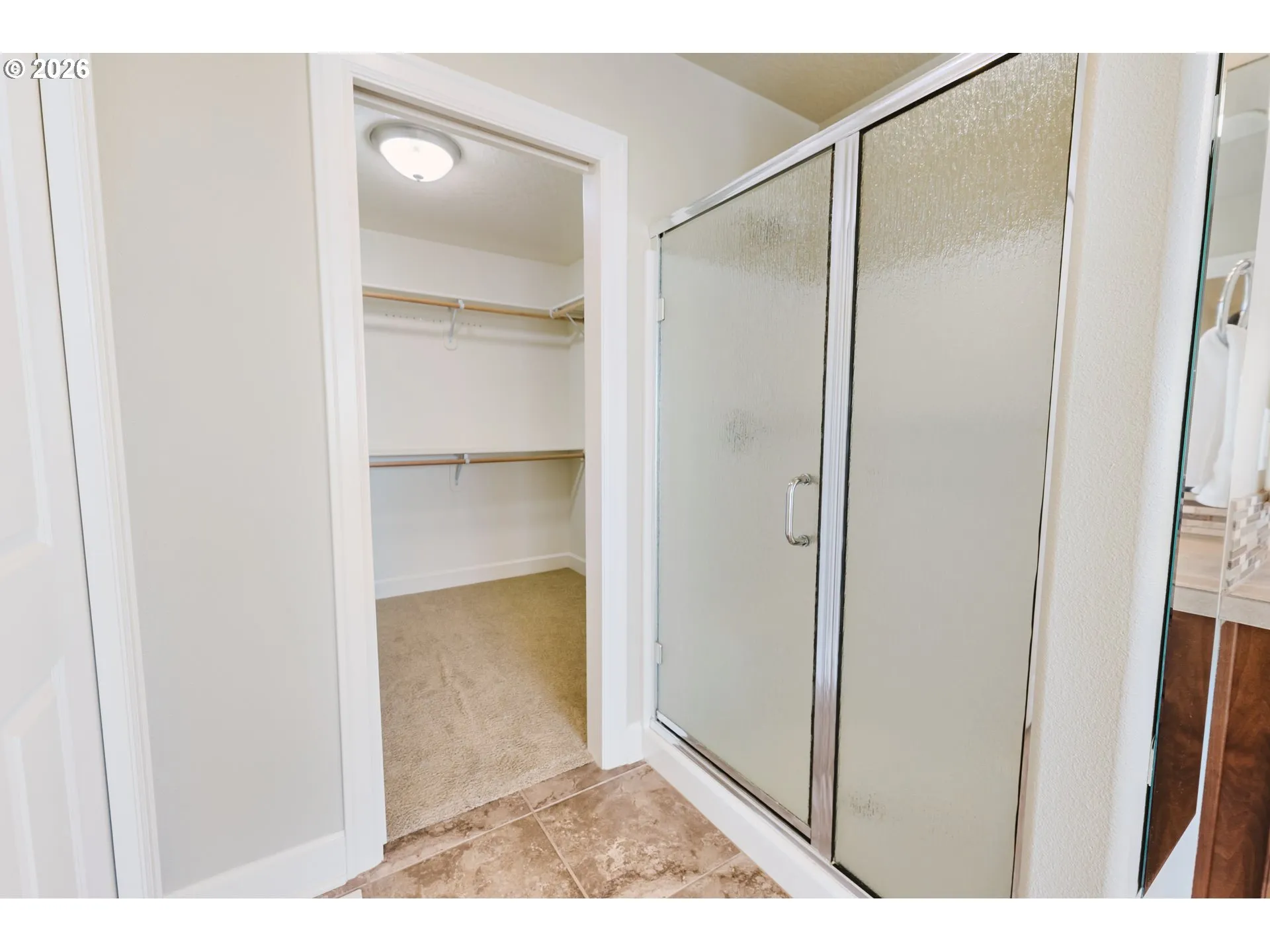 Bathroom, Attached-Walk in Shower