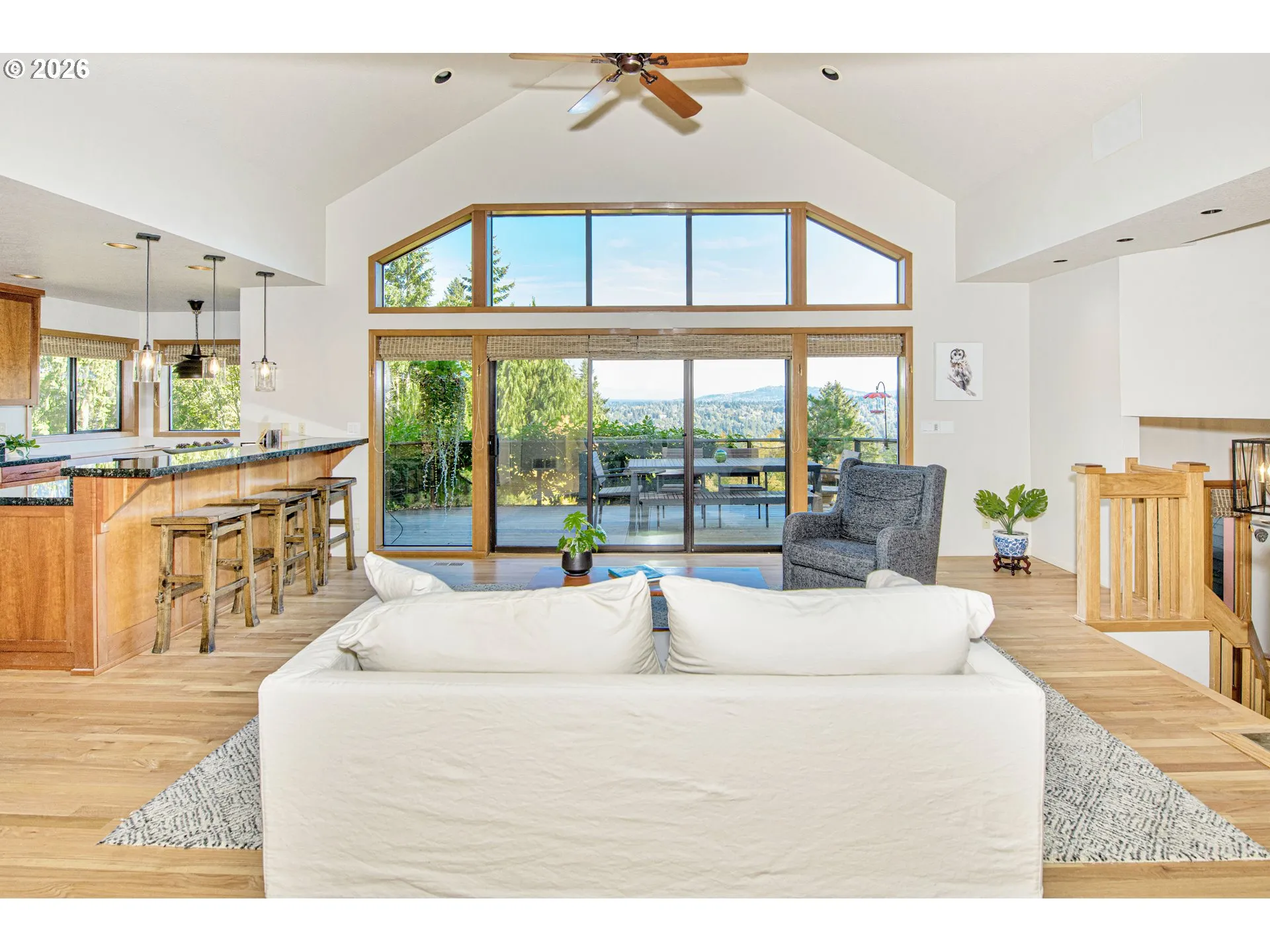 Living Room-View From